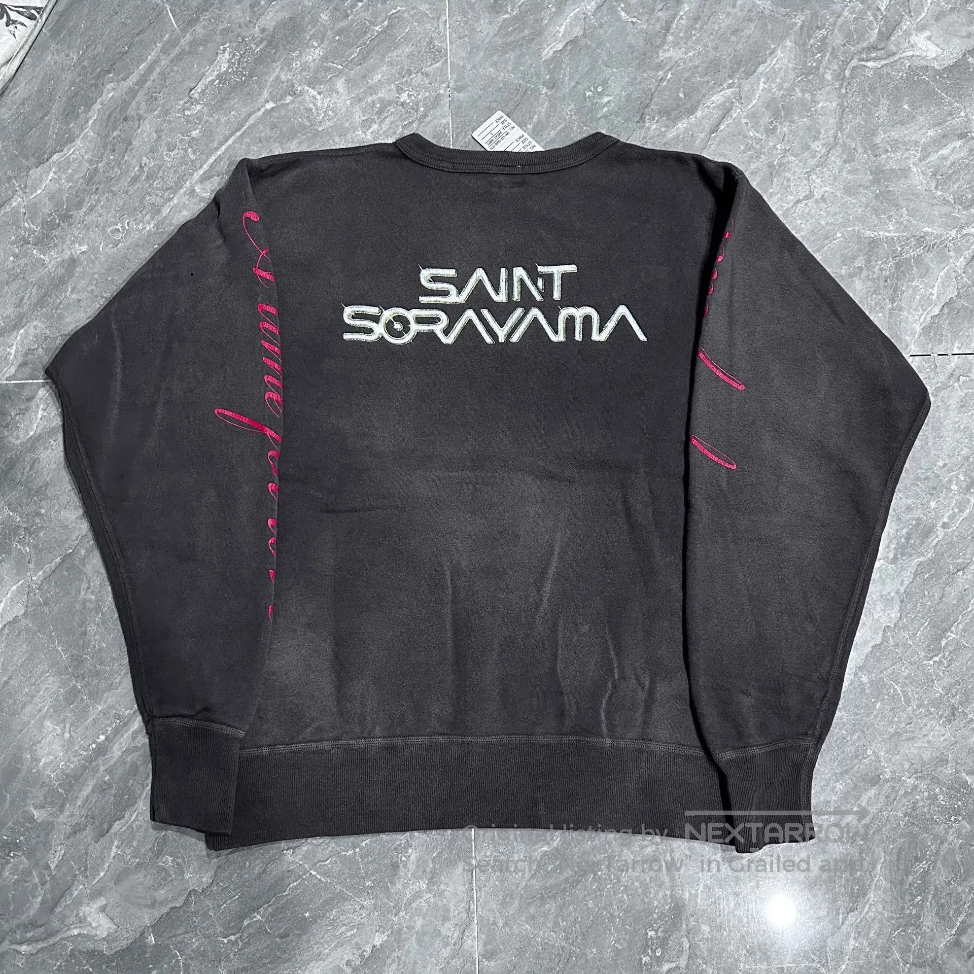 Club Sorayama Saint Michael Sorayama Black Gray Sweatshirt. Size US S / EU 44-46 / 1 - 3 Thumbnail