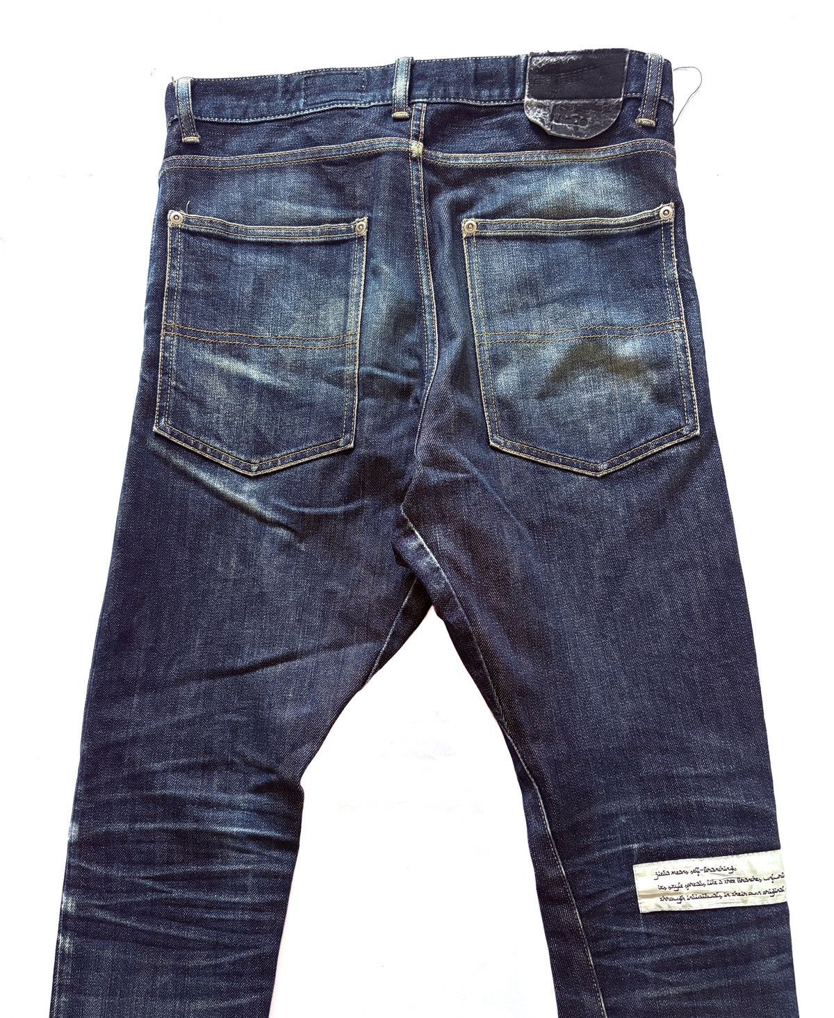 JieDa JIEDA DROP CROTH SLIM FIT JEANS Size US 30 / EU 46 - 5 Thumbnail