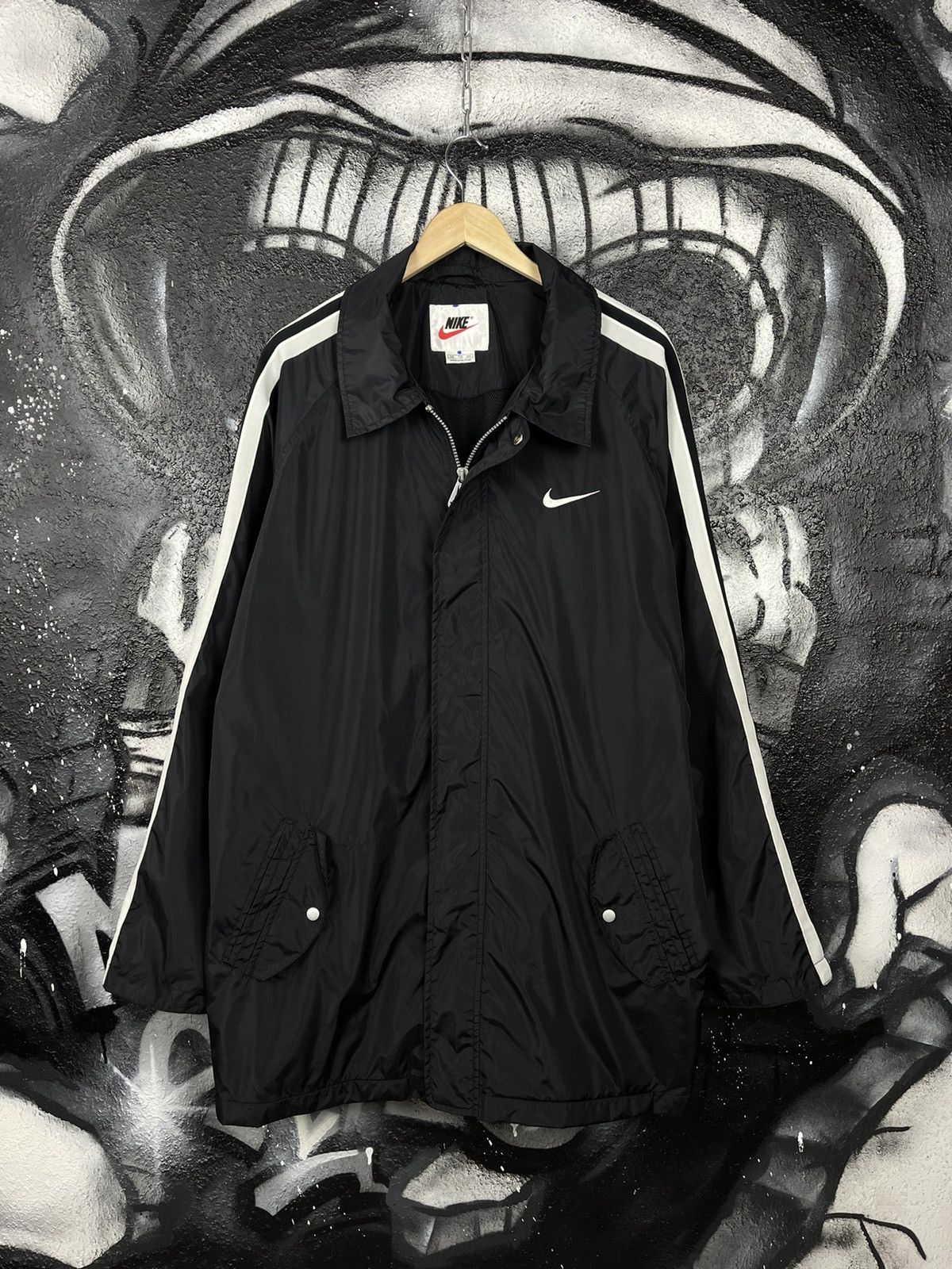 Nike × Vintage Nike Vintage Coach Jacket Men’s Size XXL Size US XXL / EU 58 / 5 - 3 Thumbnail