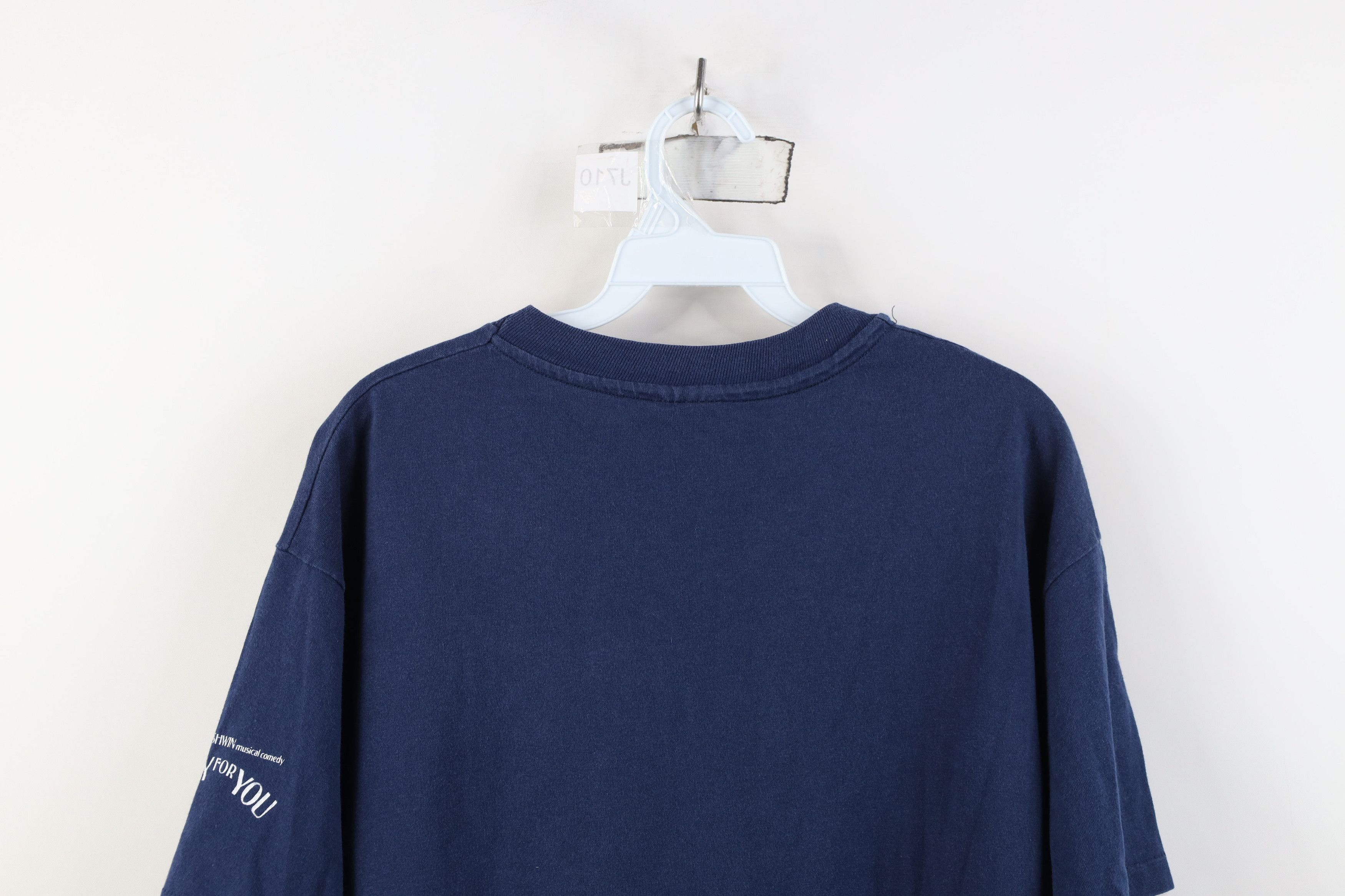 Vintage Vintage 90s Crazy For You Musical Play Short Sleeve T-Shirt Size L / US 10 / IT 46 - 11 Thumbnail