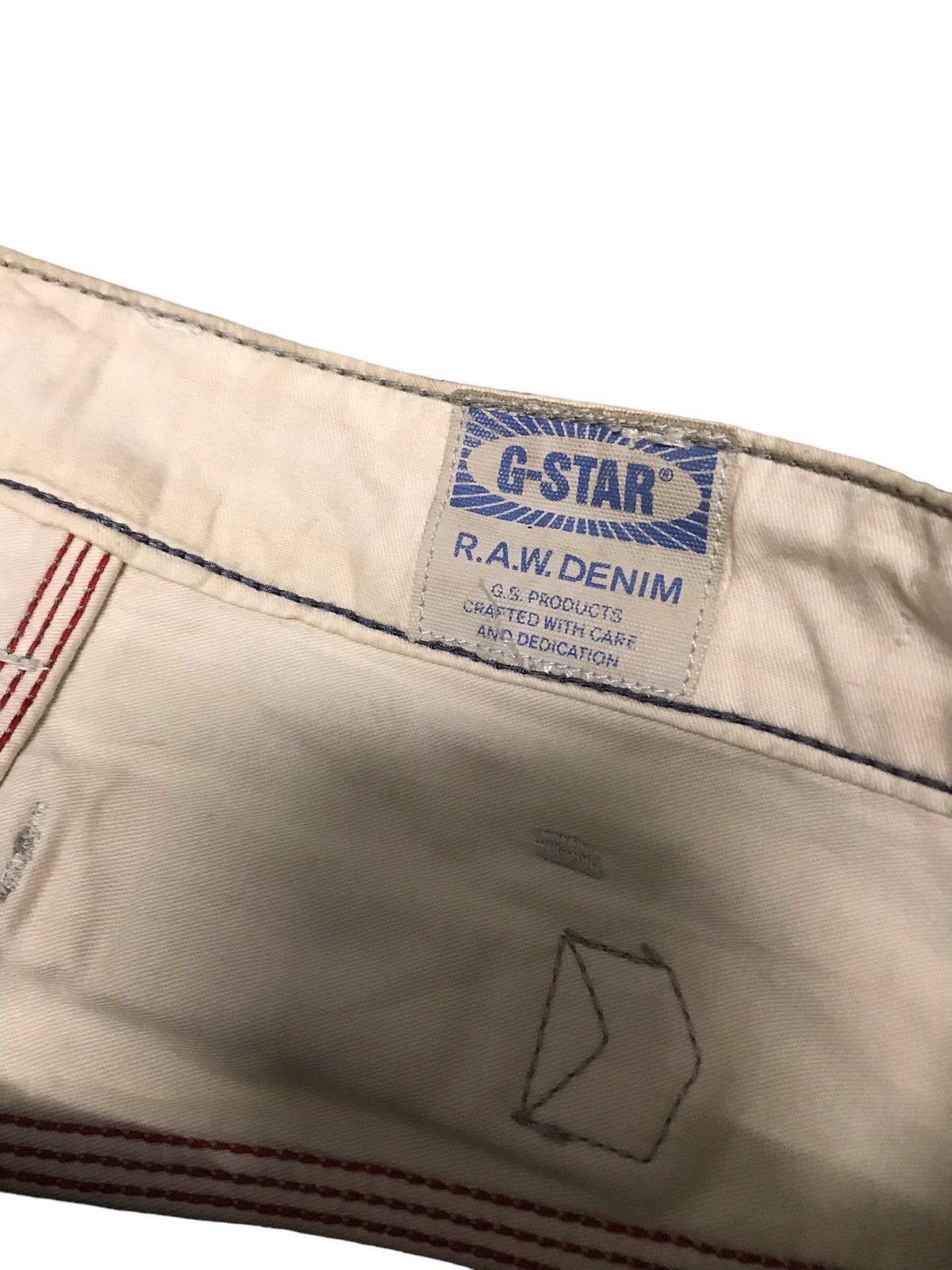 G-Star × If Six Was Nine Vintage G-Star Raw Denim Double Knee Buckle Jeans Size US 31 - 5 Thumbnail