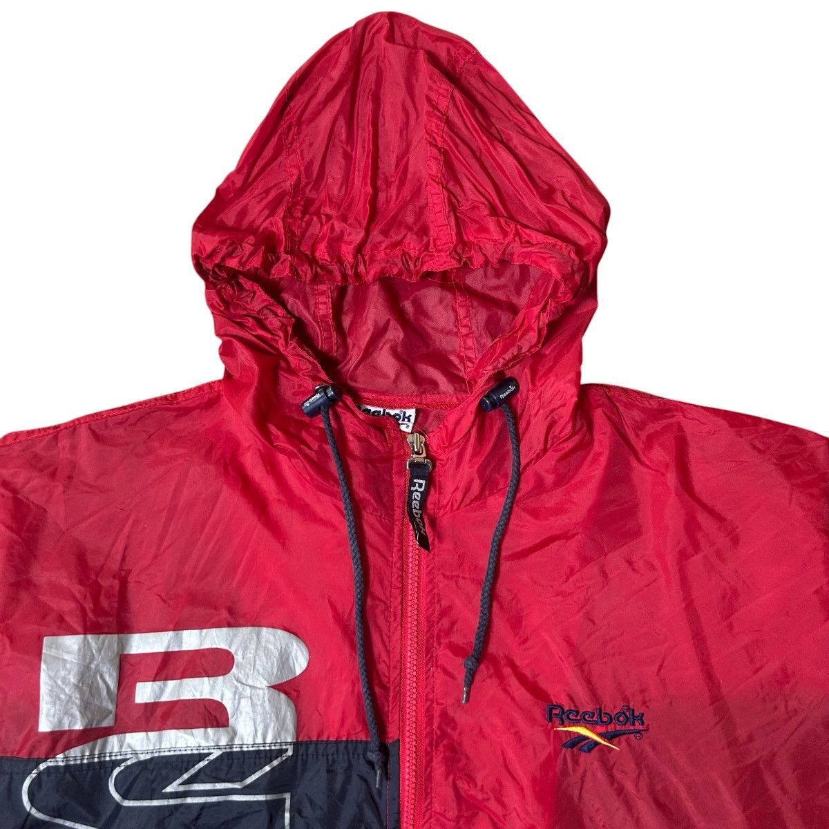 Reebok Vintage 90s Reebok Windbreaker Jacket Size M / US 6-8 / IT 42-44 - 3 Thumbnail