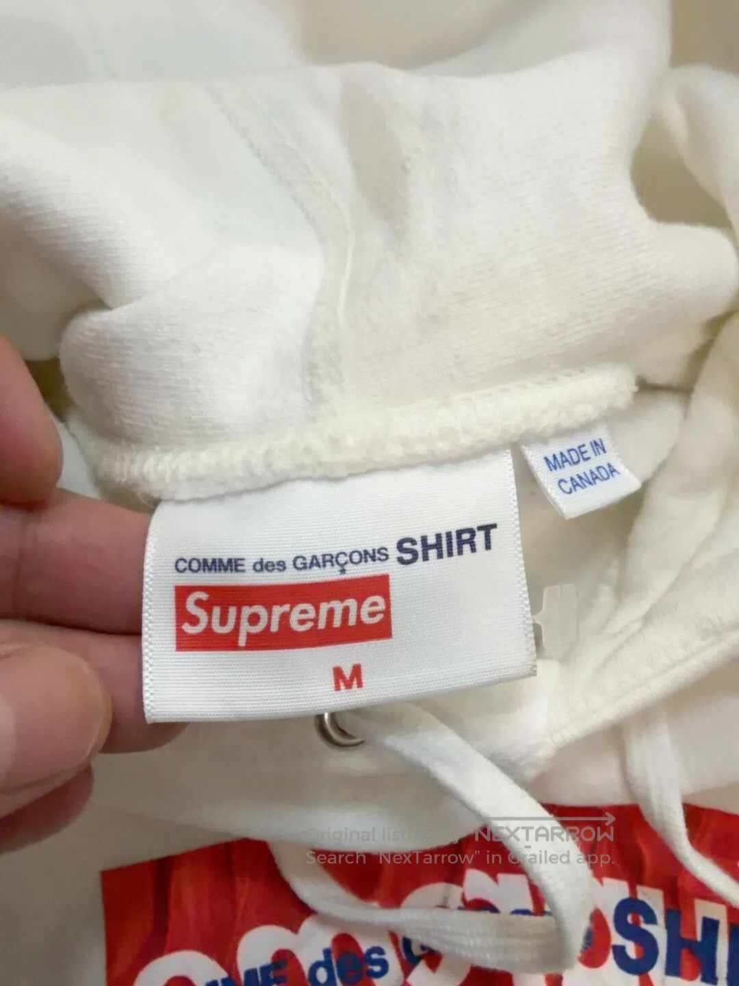 Supreme Supreme x CDG Bogo Box Logo Hoodie. Size US M / EU 48-50 / 2 - 3 Thumbnail