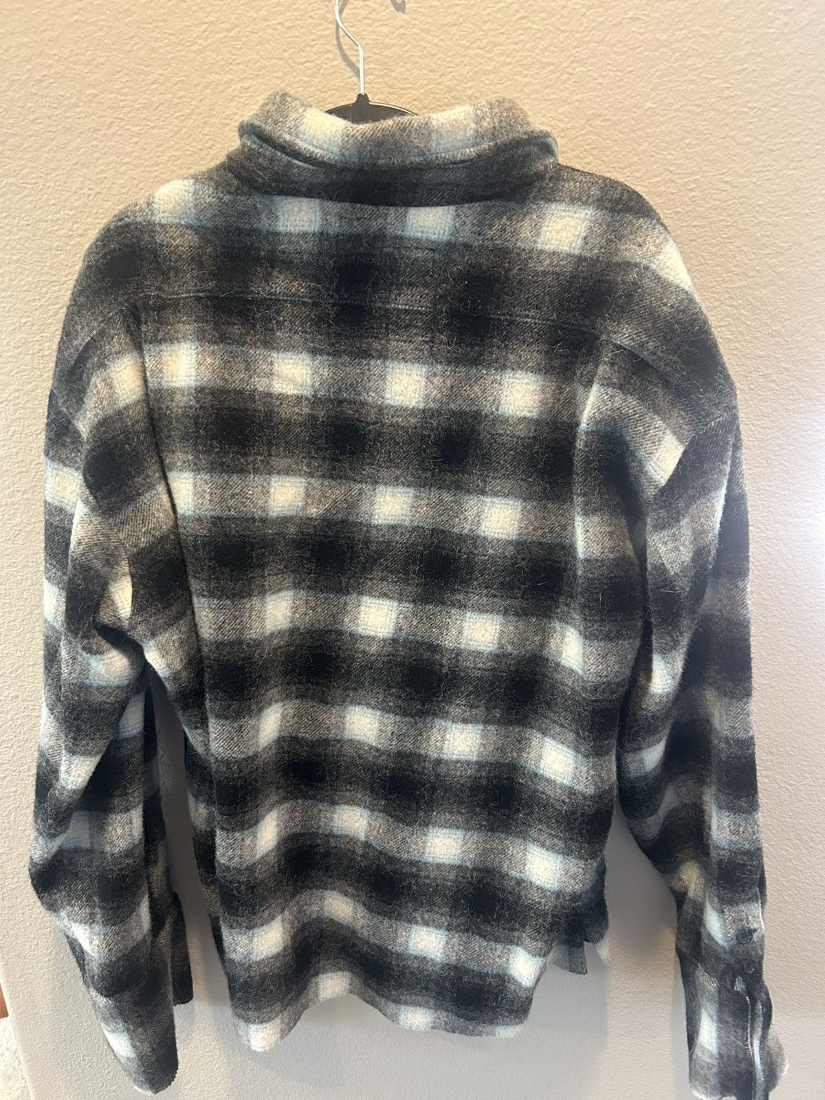 Greg Lauren Greg Lauren black and blue plaid Studio Shirt Size US XL / EU 56 / 4 - 2 Thumbnail