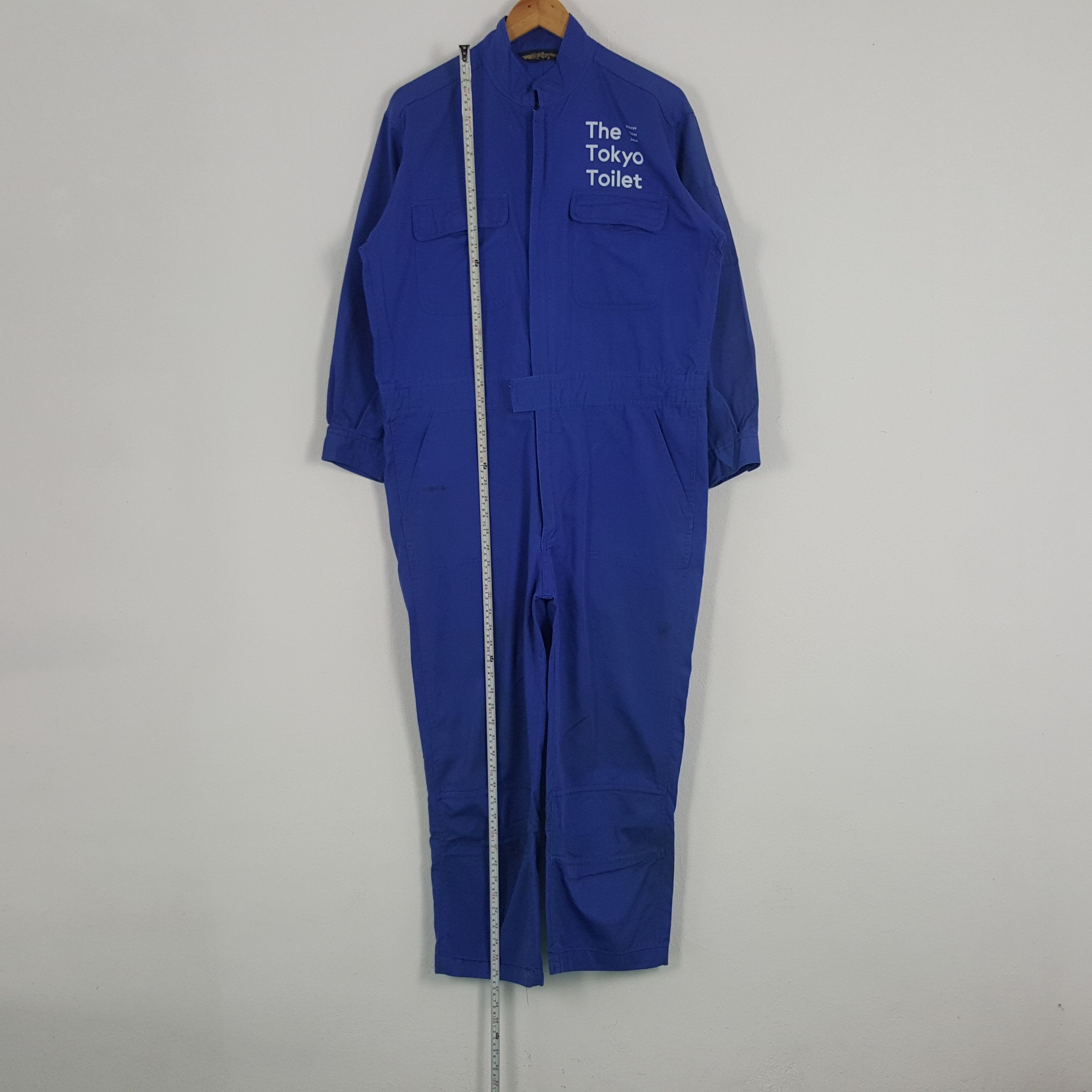 Japanese Brand × Vintage Vintage The Tokyo Toilet Japanese Custom Art Coverall Jacket Size US L / EU 52-54 / 3 - 7 Thumbnail