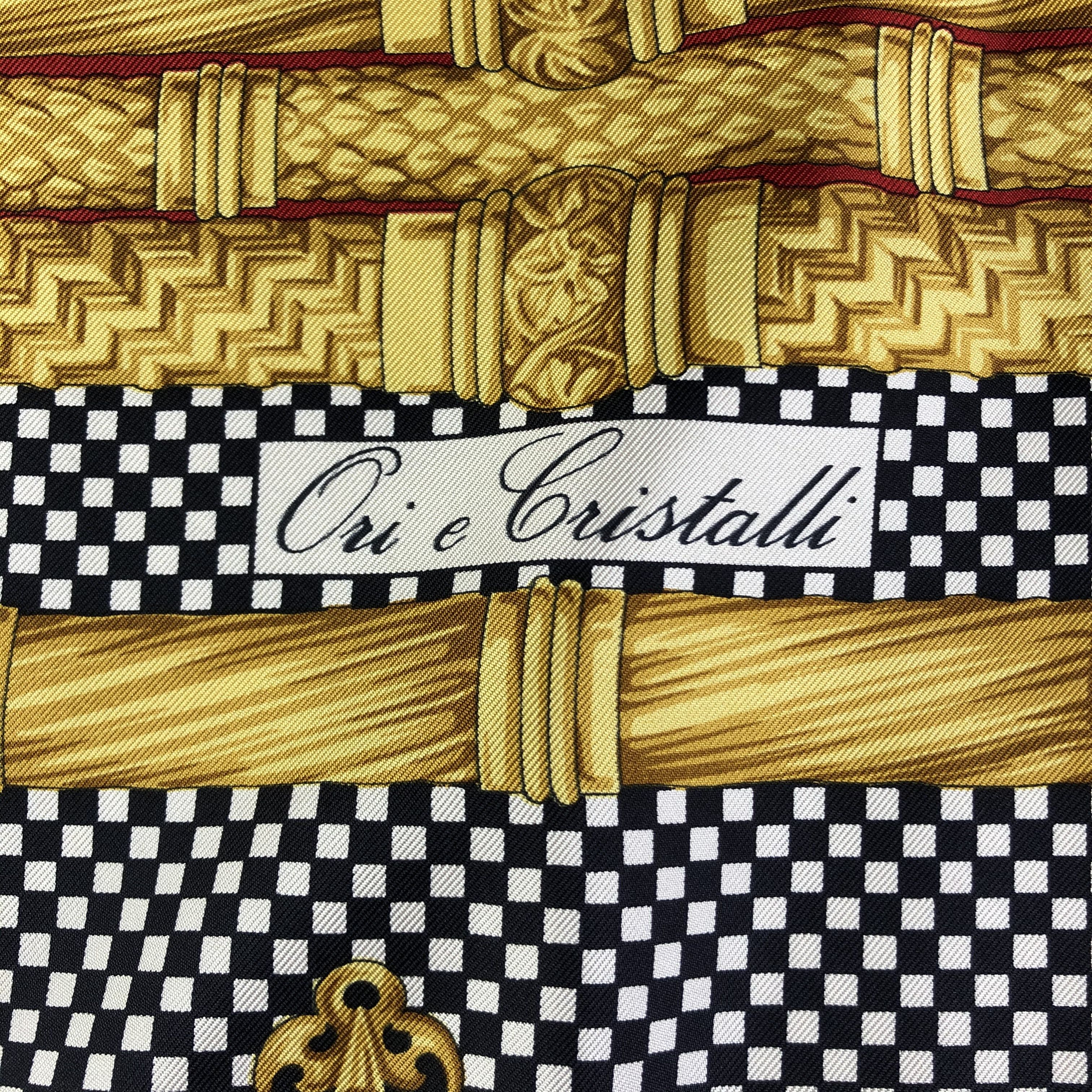 Vintage Vintage Gianfranco Lotti Silk Scarf Size ONE SIZE - 5 Thumbnail