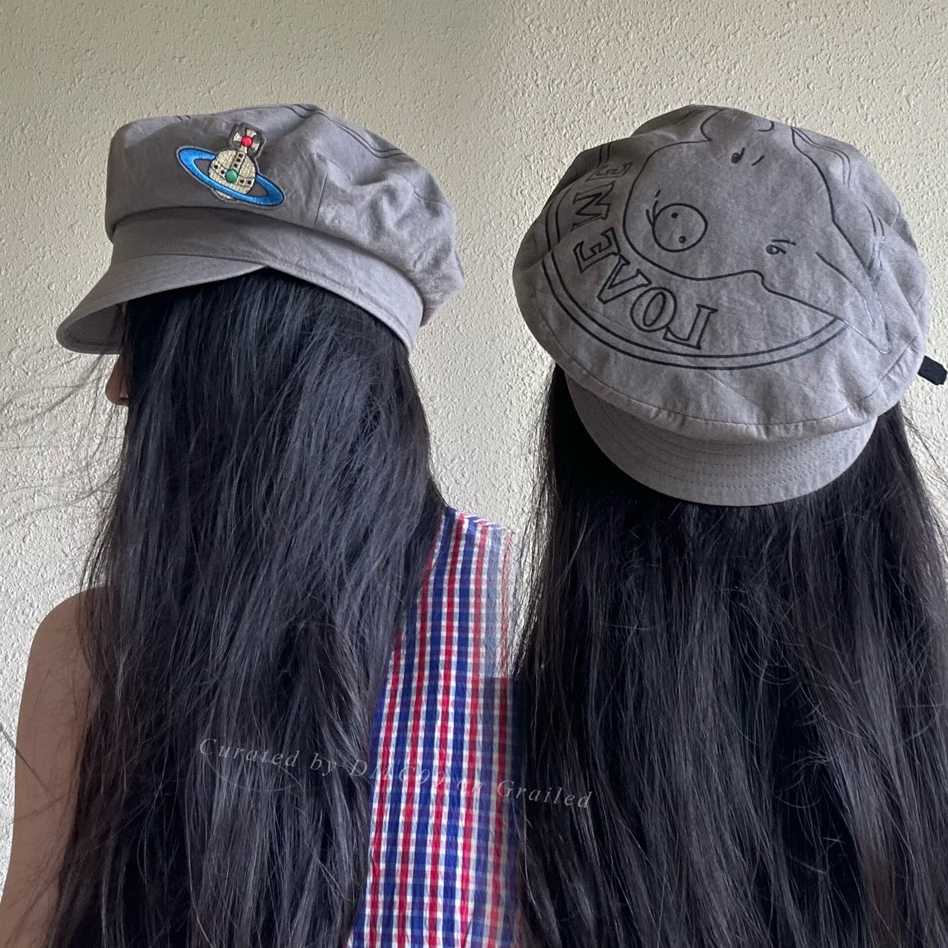 Vivienne Westwood Vivienne Westwood Vintage Pig Saturn Newsboy Cap Size ONE SIZE - 1 Thumbnail
