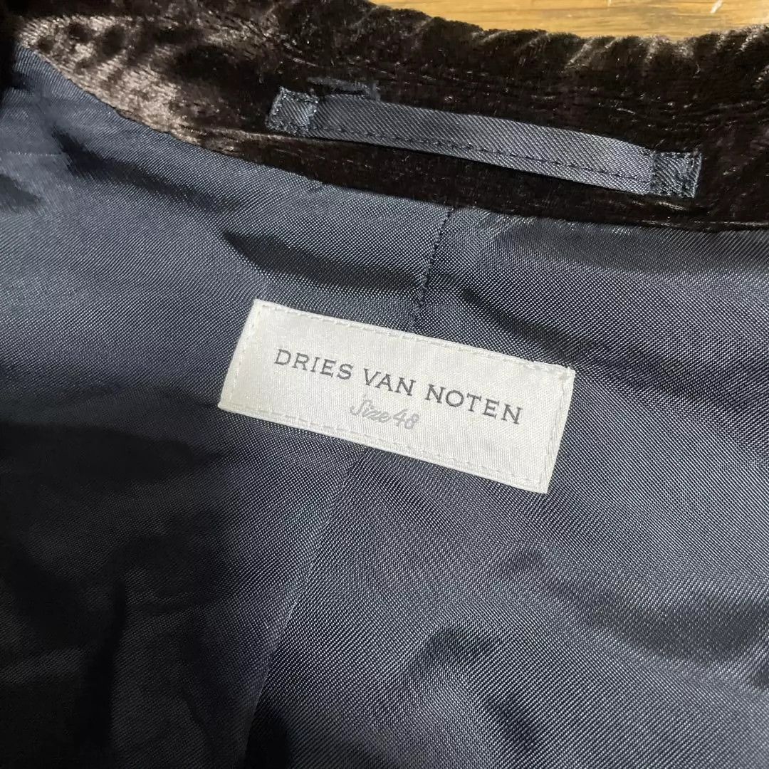 Dries Van Noten Dries Van Noten Dries van noten Velvet jacket-2507 Size US L / EU 52-54 / 3 - 3 Thumbnail