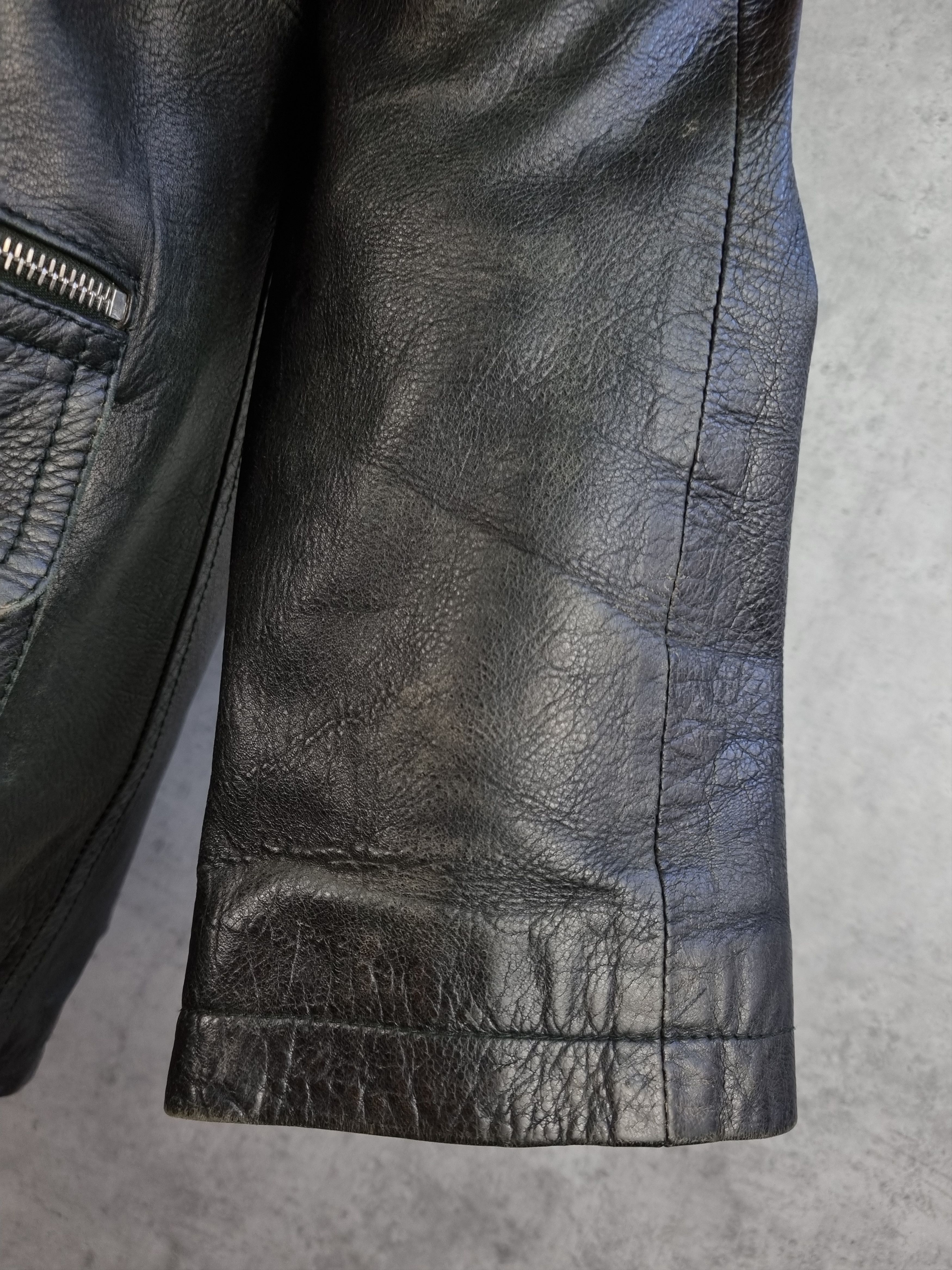 Prada × Vintage Prada Milano Leather Jacket made in Italy Size US L / EU 52-54 / 3 - 15 Thumbnail