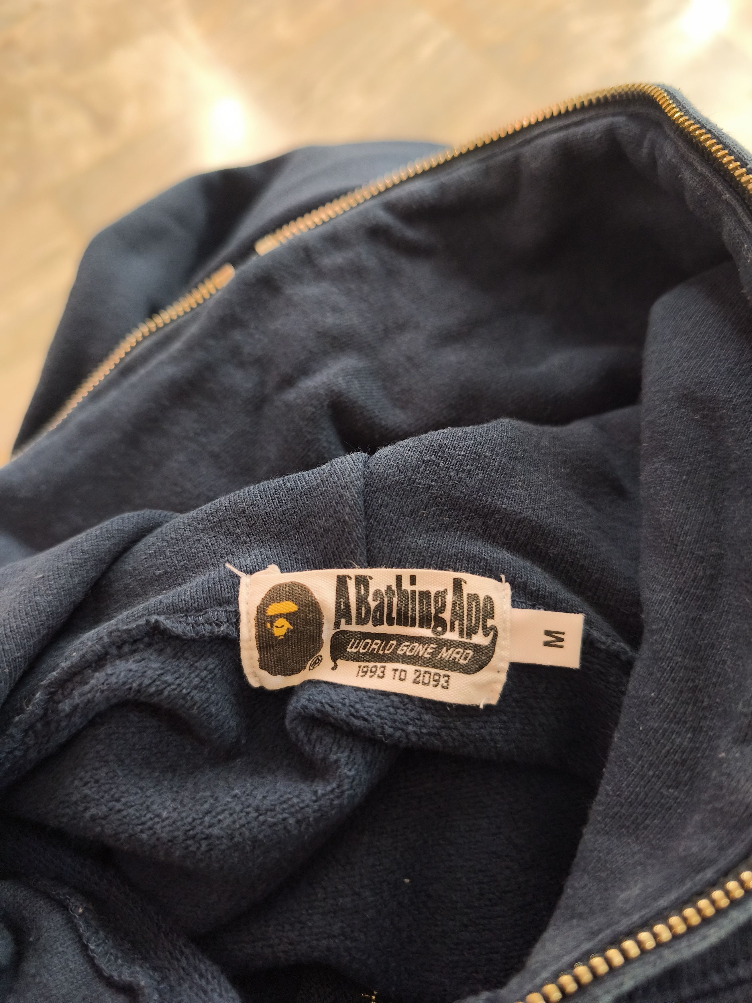 Bape Bape 1 point zip up hoodie Size US M / EU 48-50 / 2 - 9 Thumbnail