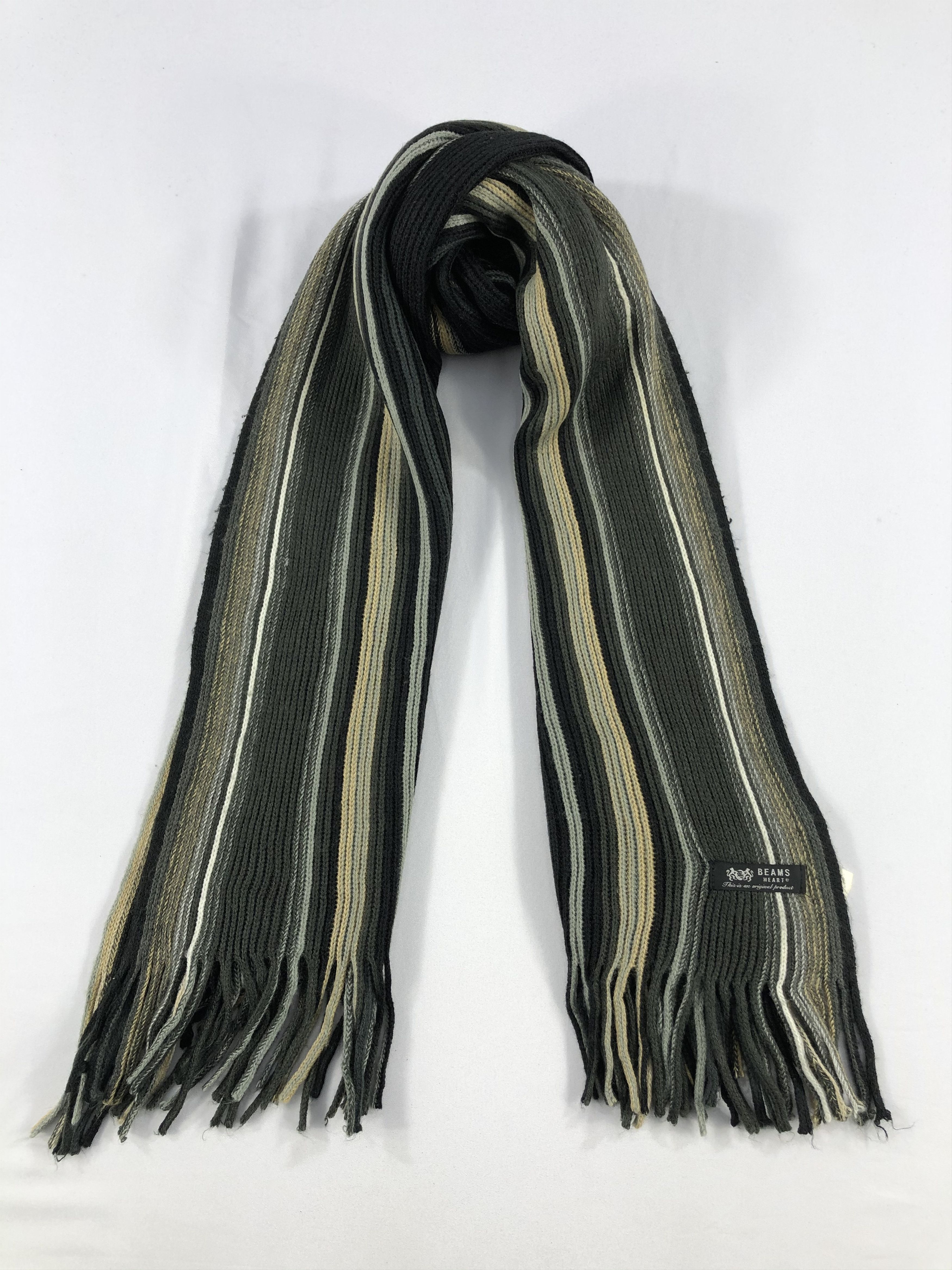 Beams Japan Vintage Beams Scarf/Muffler/Neckwear MF1774 Size ONE SIZE - 1 Thumbnail