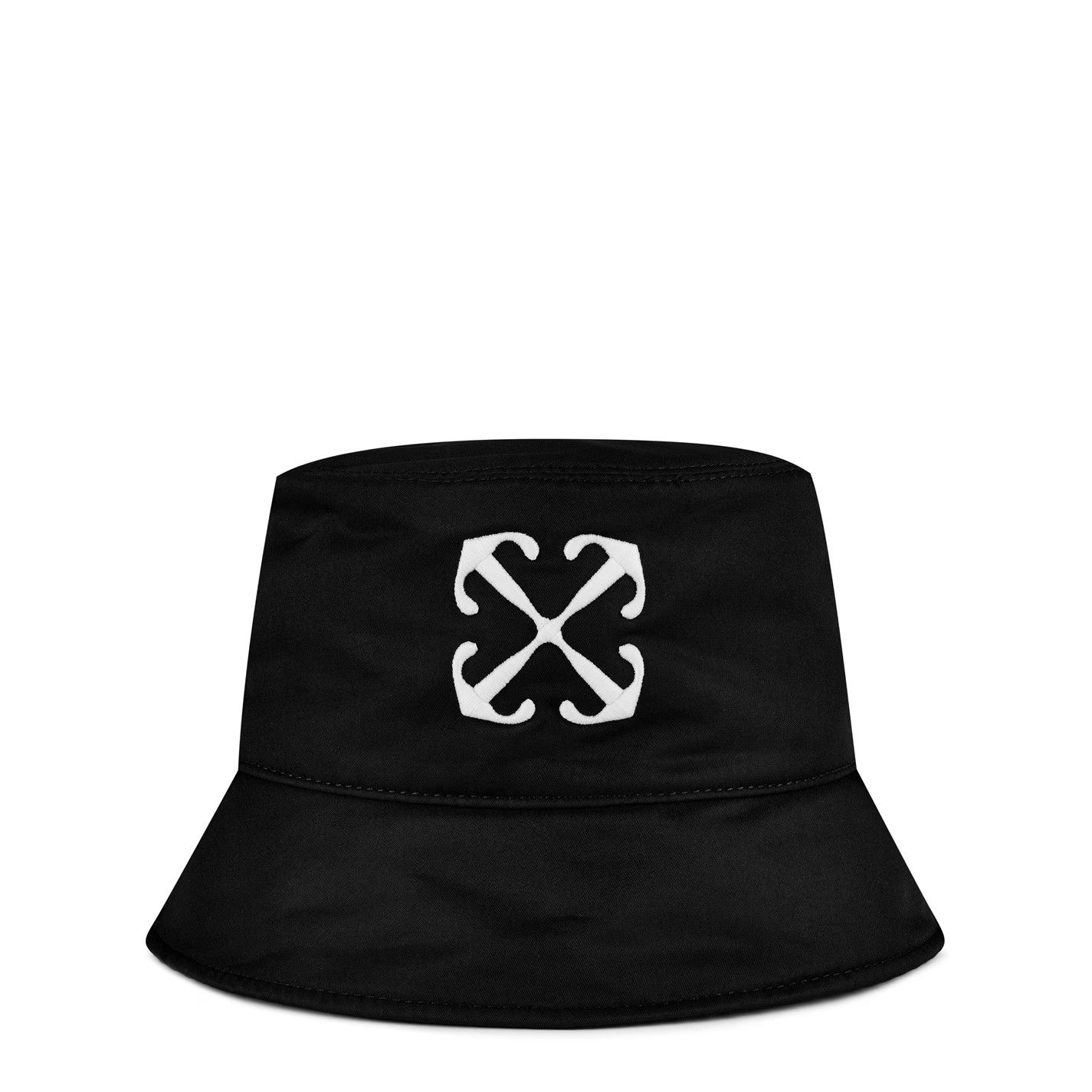 Off-White o1g2r1mq0125 Size: OS / Bucket Hat / Cap in Black Size ONE SIZE - 1 Thumbnail