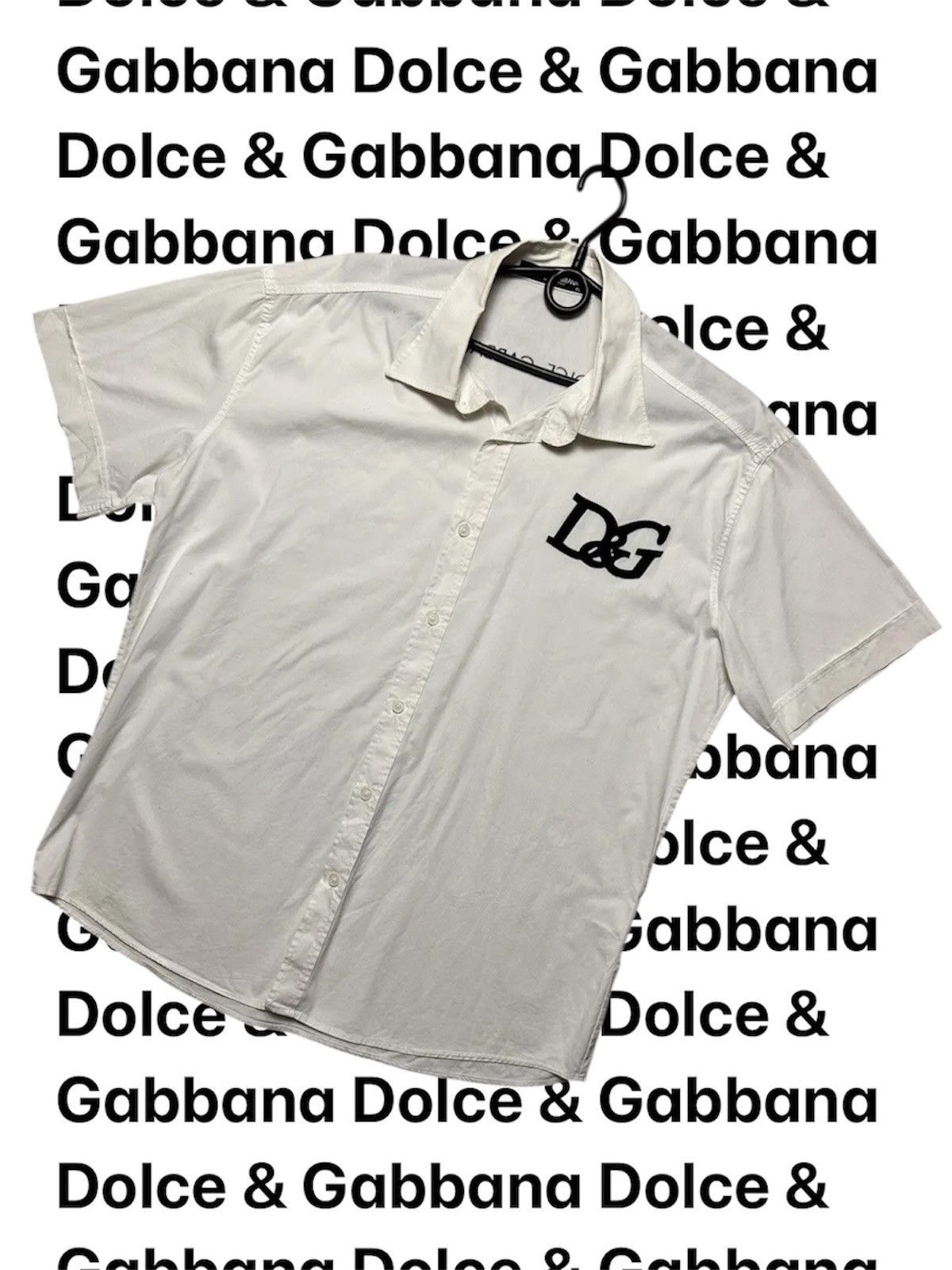 Dolce & Gabbana Vintage Dolce & Gabbana shirt size L logo rare Size US L / EU 52-54 / 3 - 1 Thumbnail