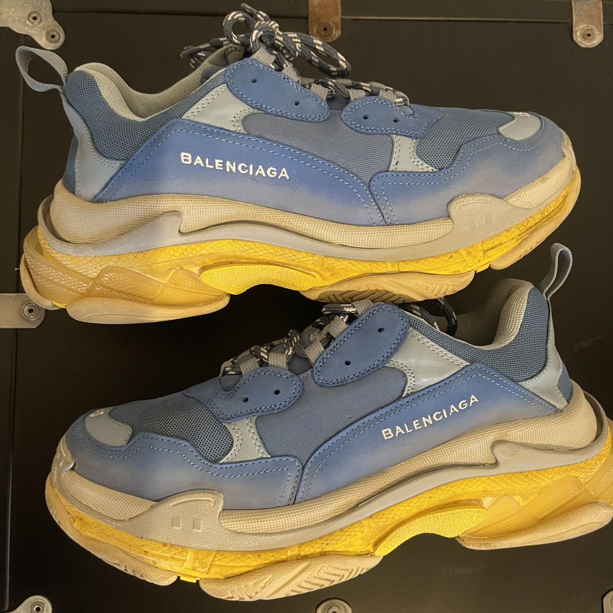 Balenciaga Balenciaga SSENSE Exclusive Triple S Sneakers Size US 12 / EU 45 - 3 Thumbnail