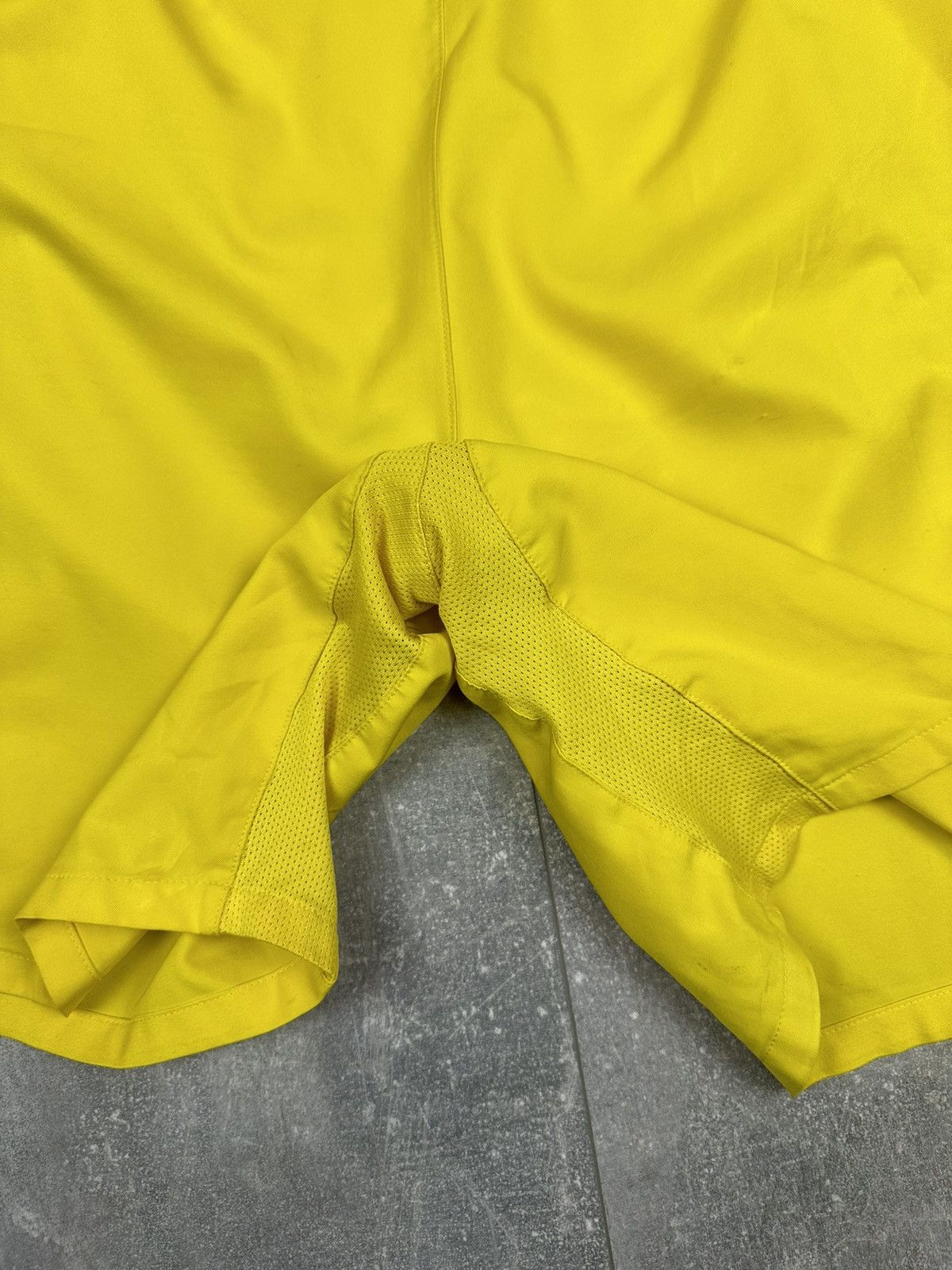 Nike Nike Barcelona Yellow Soccer Shorts Size US 34 / EU 50 - 12 Thumbnail