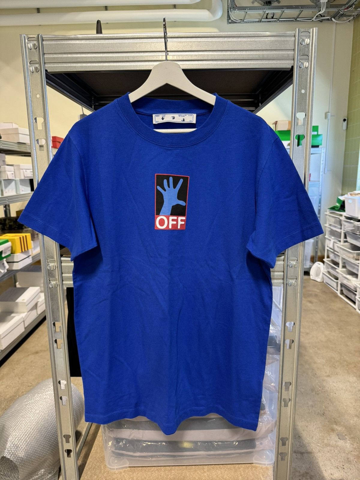 Off-White Off-White Logo T-Shirt NEW 500$ Size US M / EU 48-50 / 2 - 1 Thumbnail