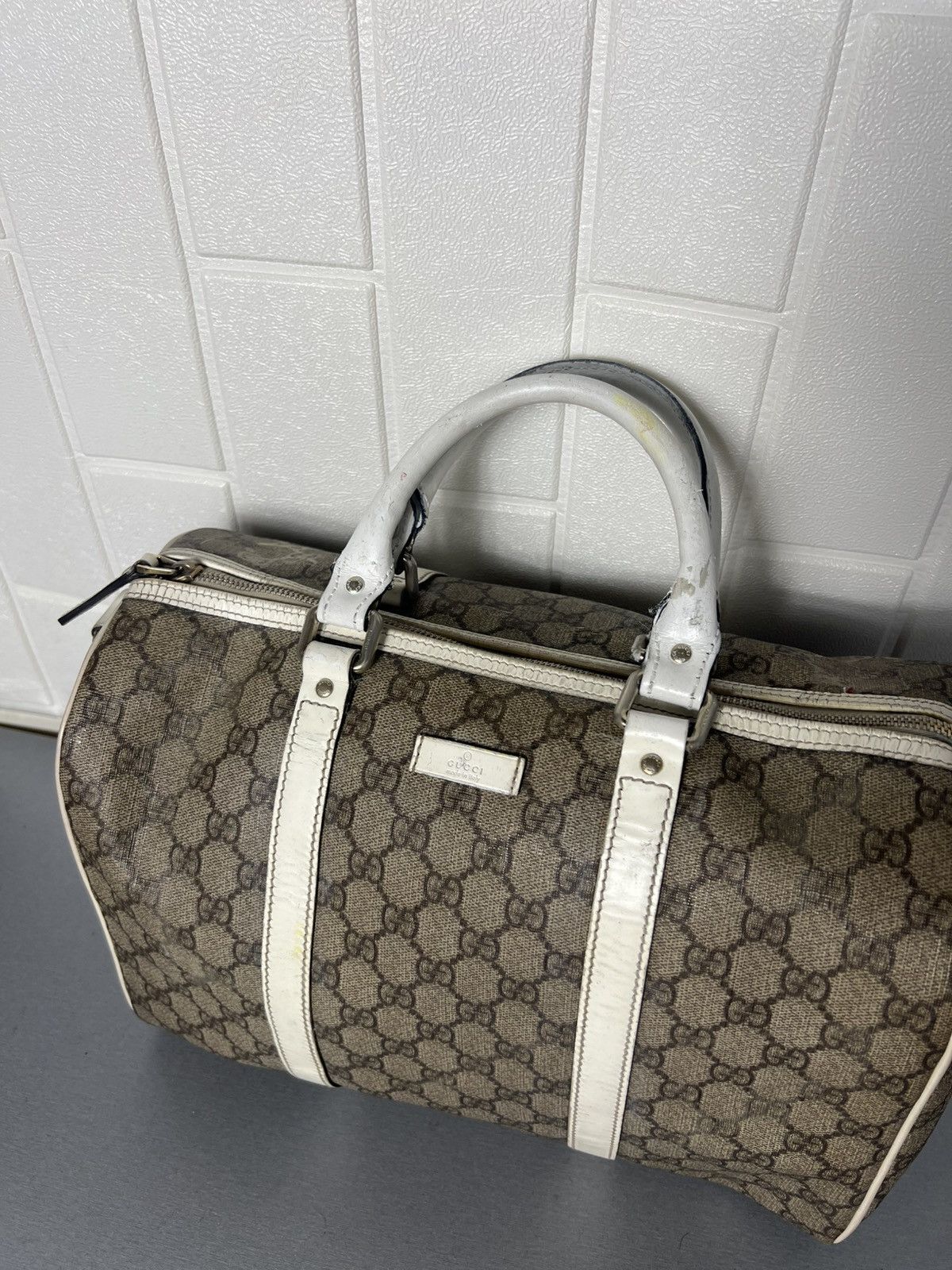 Gucci × Vintage VERY RARE GUCCI MONOGRAM BAG ITALIAN DESIGNER RETRO Y2K 90s Size ONE SIZE - 2 Thumbnail