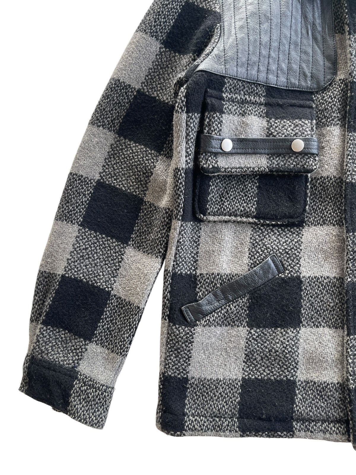 Japanese Brand Rotar Wool Blend Buffalo Plaid Jacket Size US M / EU 48-50 / 2 - 9 Thumbnail