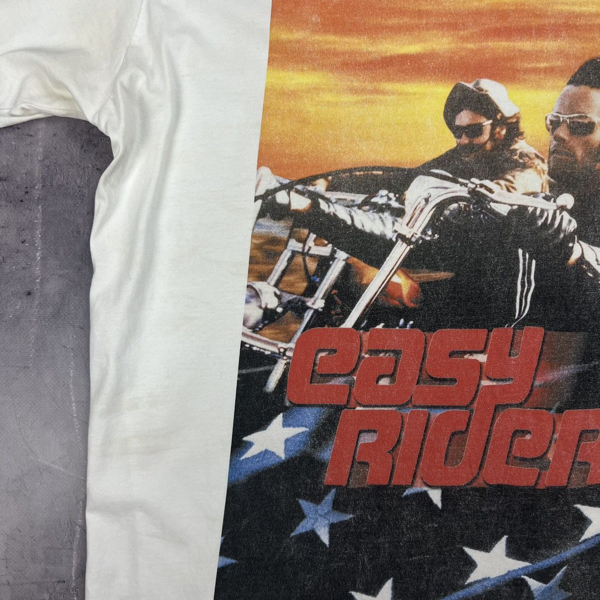 Marcelo Burlon Rare! Marcelo Burlon x Easy Rider Big Logo Tee Luxury Size US L / EU 52-54 / 3 - 12 Thumbnail