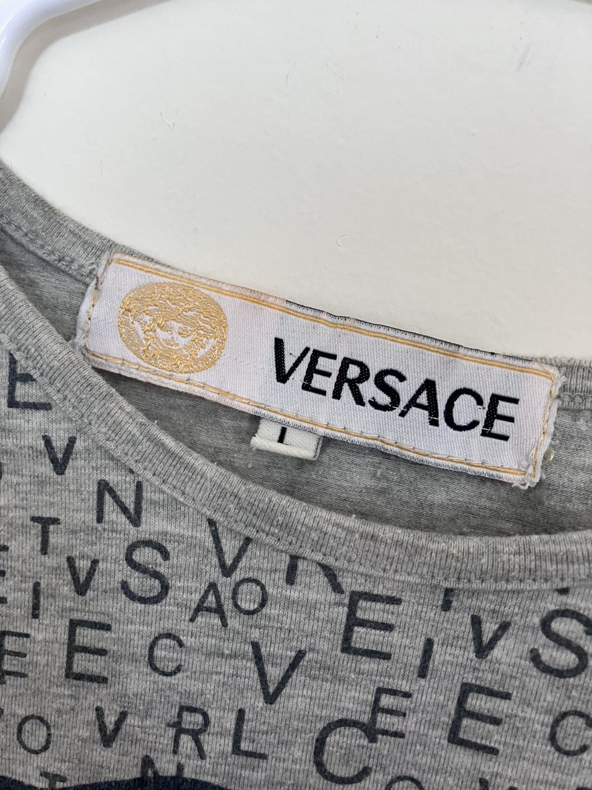 Versace Versace Logo Text Allover Print Size US S / EU 44-46 / 1 - 4 Thumbnail