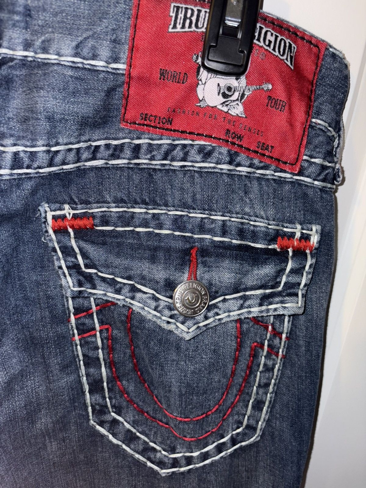 True Religion True Religion Ricky Jeans Size US 32 / EU 48 - 3 Thumbnail