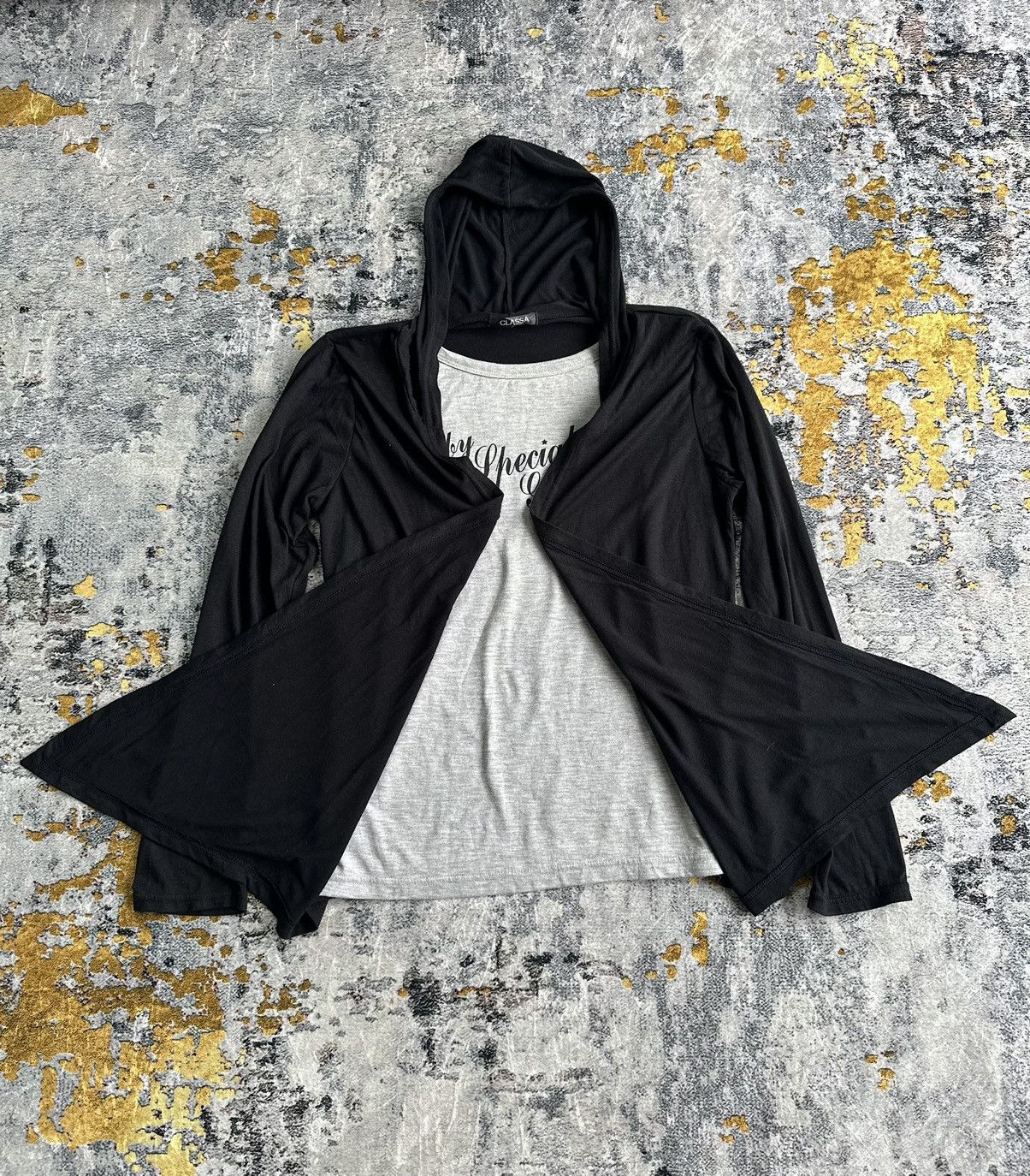 If Six Was Nine VERY NICE DOUBLE LAYER CARDIGAN IFSIXWASNINE LGB STYLE Size US M / EU 48-50 / 2 - 3 Thumbnail