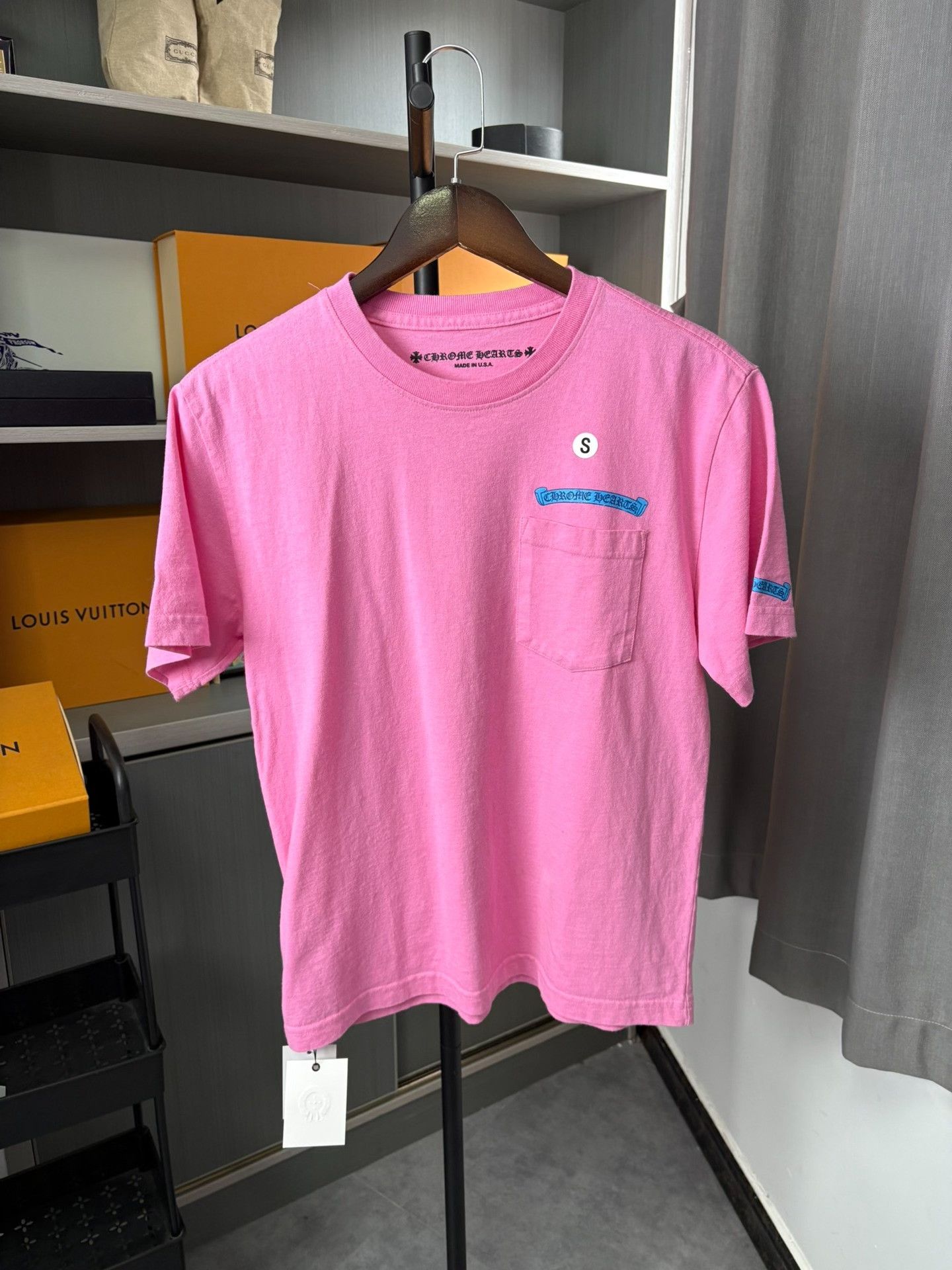 Chrome Hearts Chrome Hearts Pink T-Shirt m Men Size US M / EU 48-50 / 2 - 1 Thumbnail