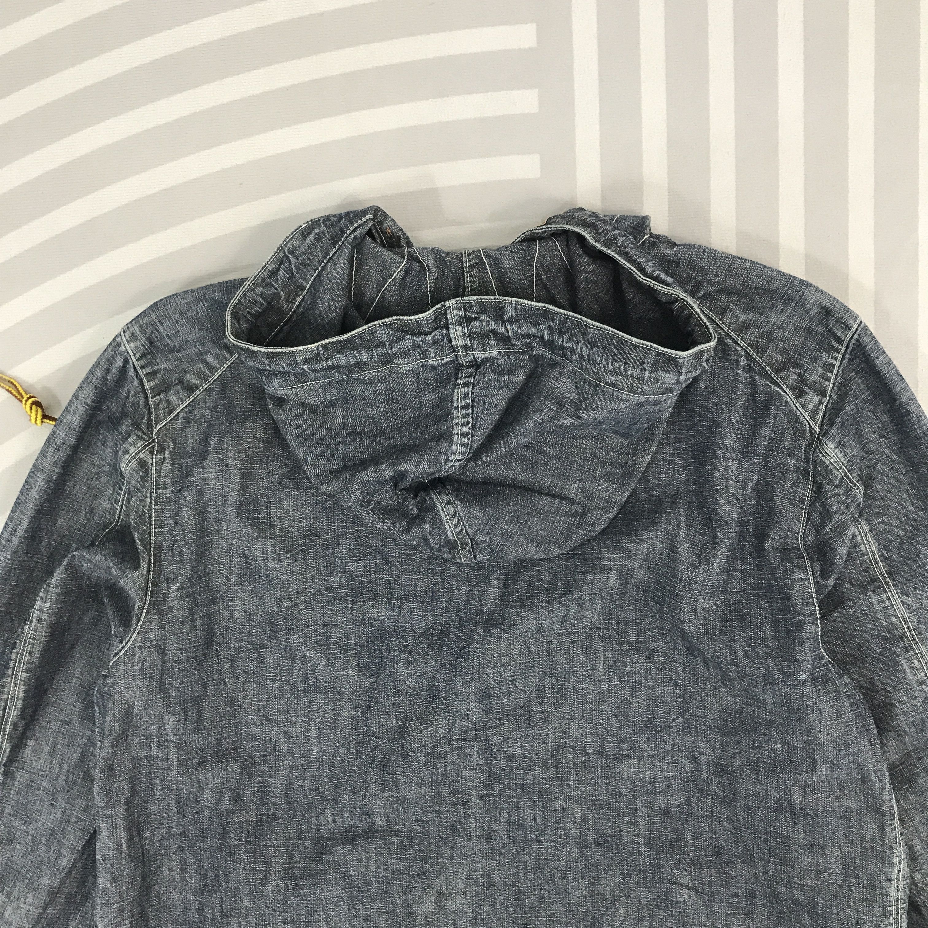 Oshkosh × Vintage Vintage OshKosh Classic Denim hoodies Jacket Size US M / EU 48-50 / 2 - 4 Thumbnail
