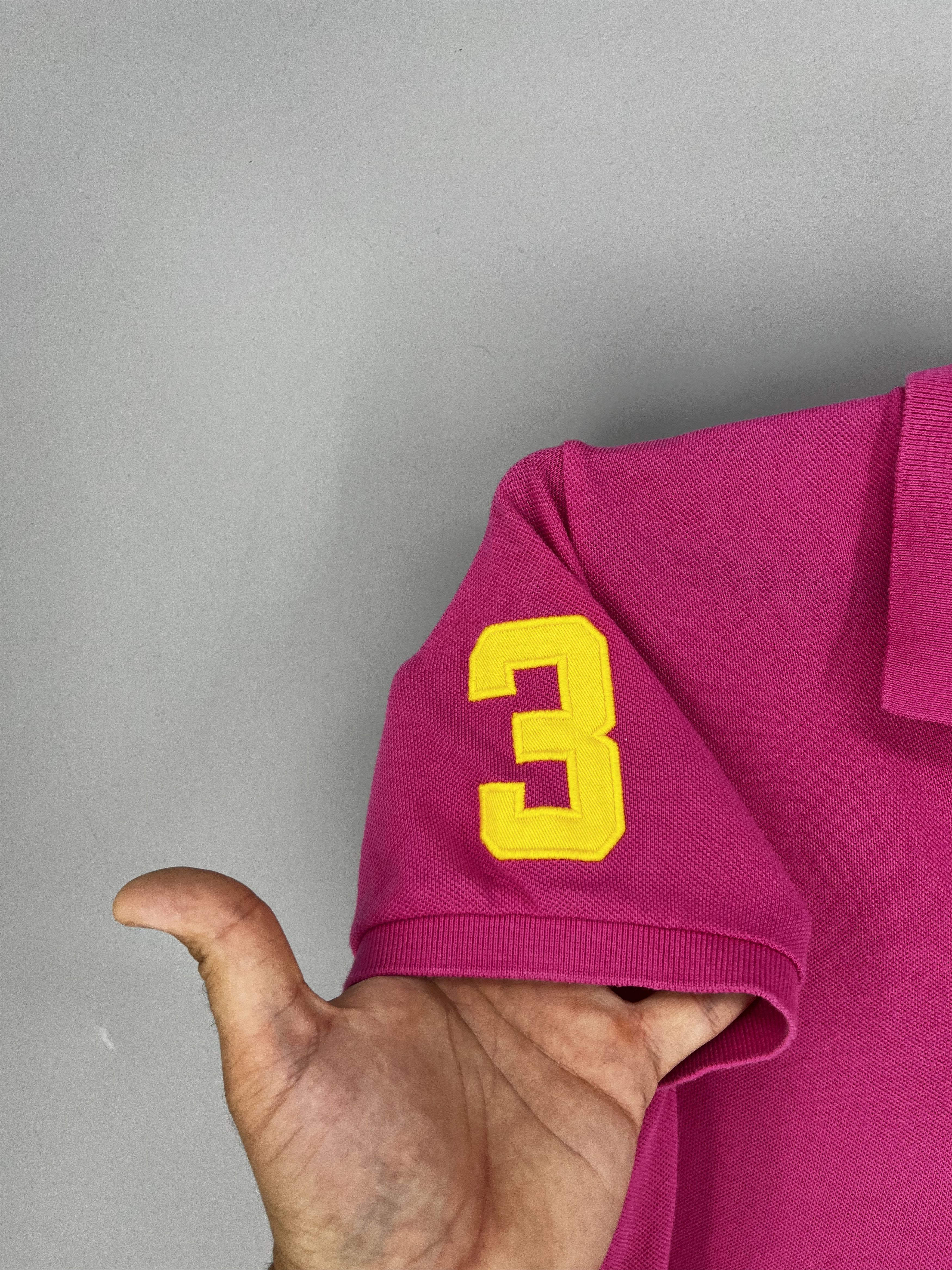 Polo Ralph Lauren Vintage Y2K Polo Ralph Lauren T-Shirt Size L in Pink Size L / US 10 / IT 46 - 8 Thumbnail