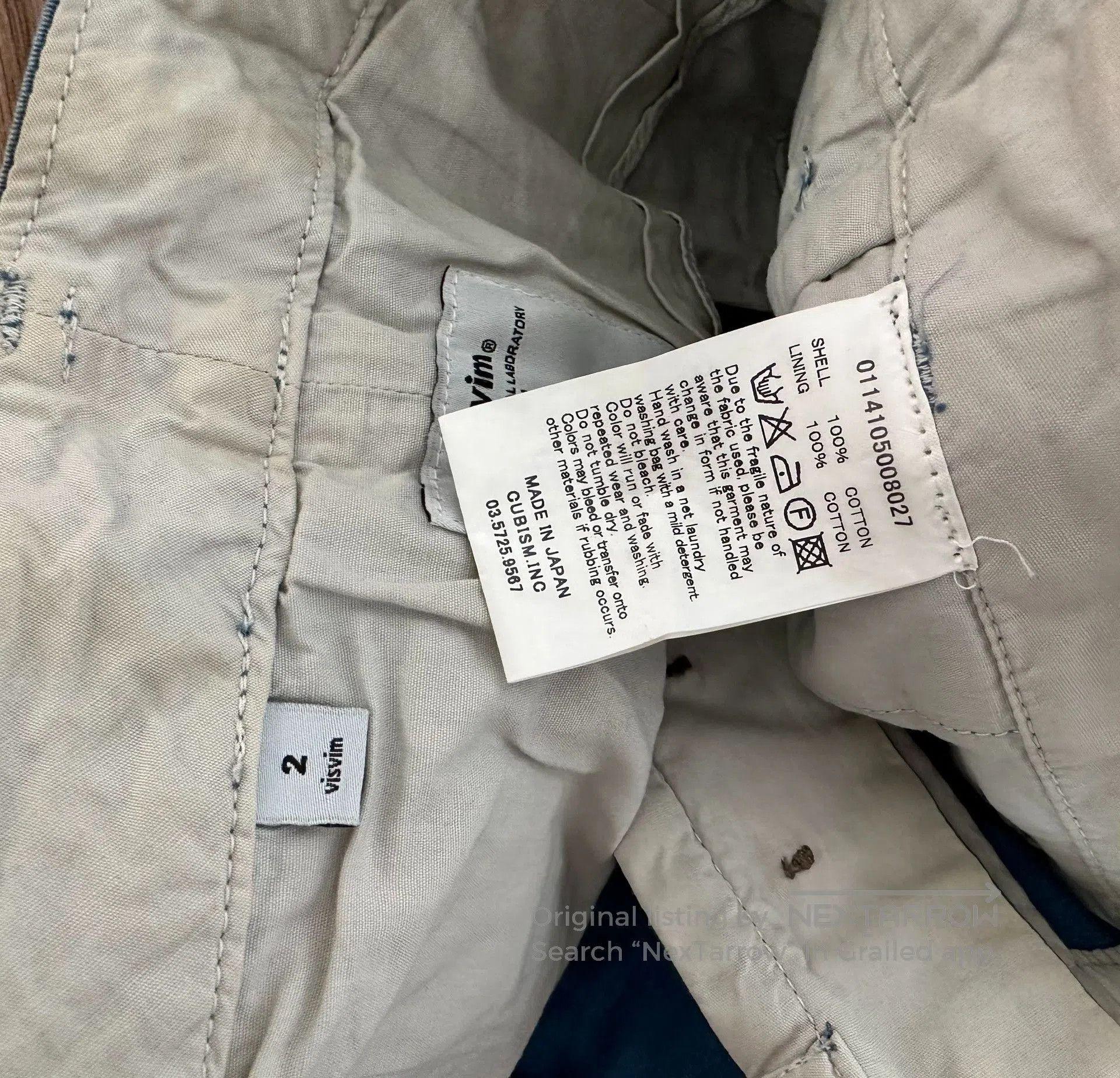 Visvim visvim high water chino pants for casual wear. Size US 44 / EU 60 - 3 Thumbnail