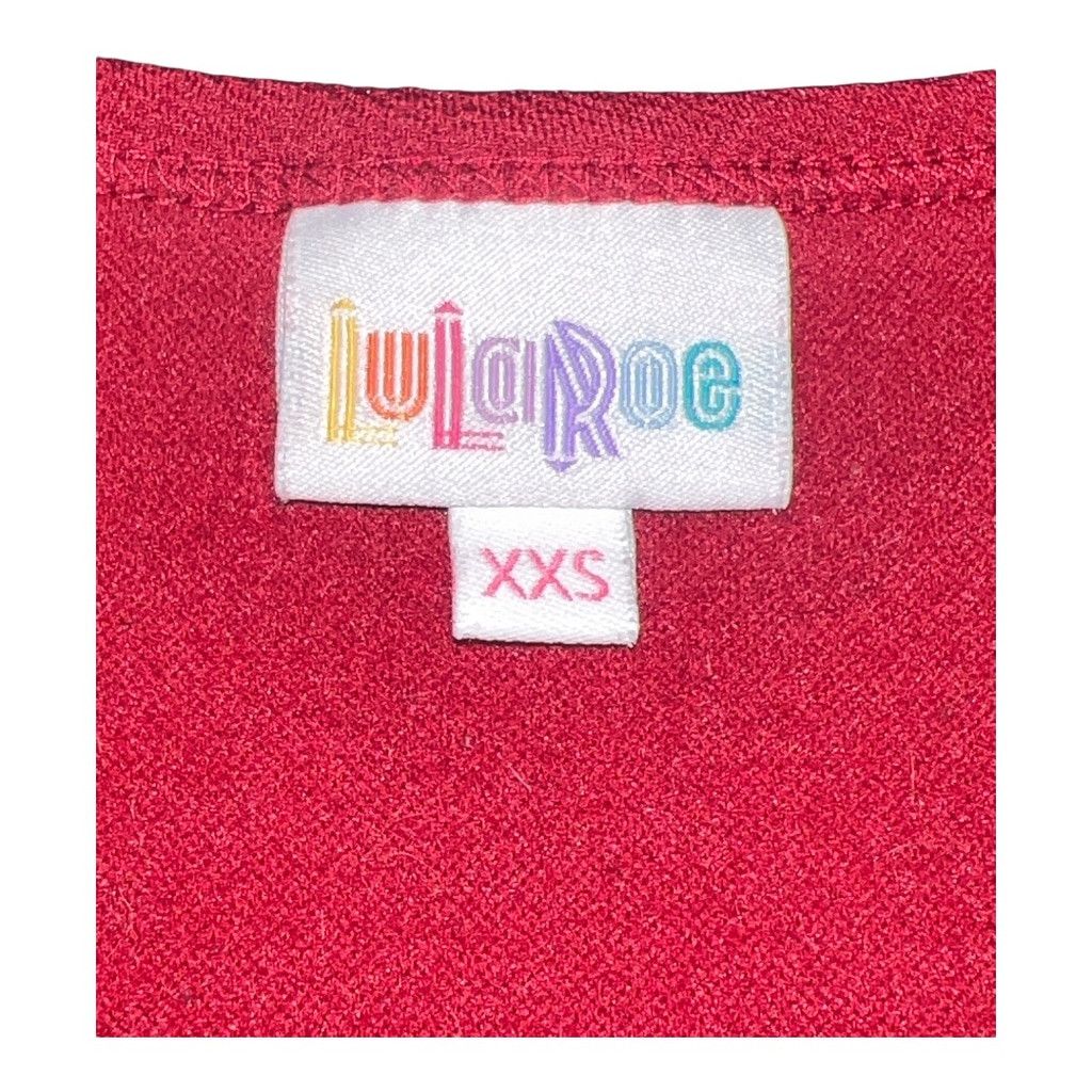 Other LuLaRoe Women's Dress Small Red Navy XXS Size XXS / US 00 / IT 34 - 4 Thumbnail