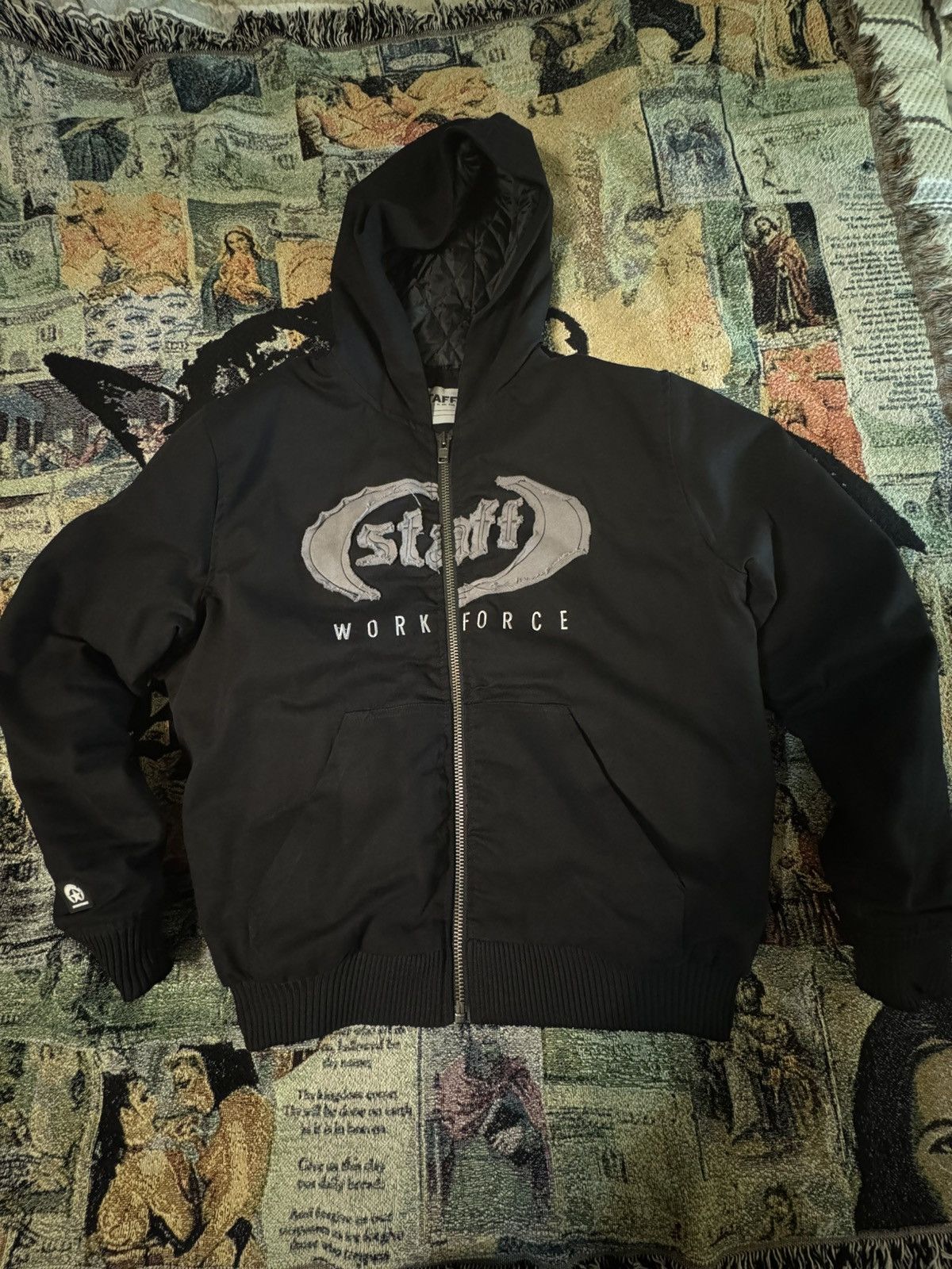 G59 Records × STAFF WORKFORCE Staff Workforce Overtime Zip up Jacket Size US M / EU 48-50 / 2 - 1 Thumbnail