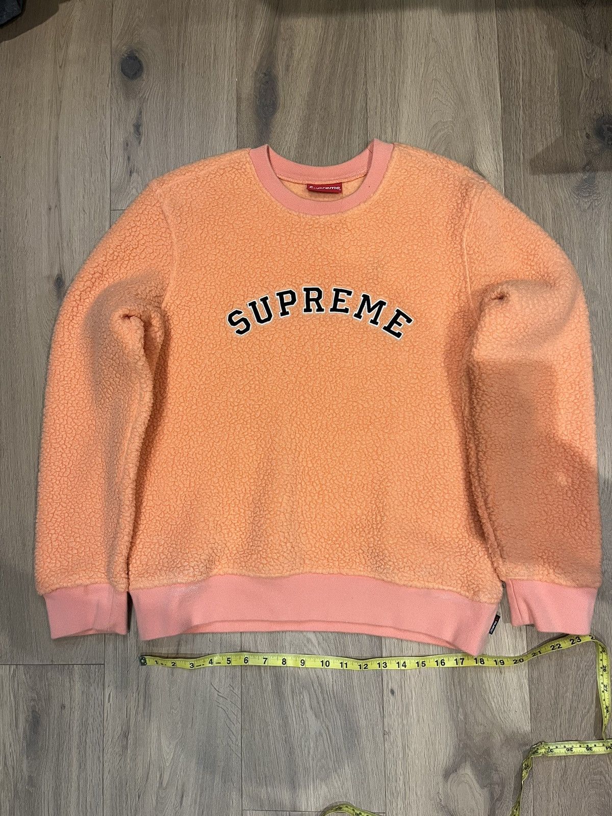 Supreme Arch logo polartec fleece sweatshirt Size US M / EU 48-50 / 2 - 1 Thumbnail