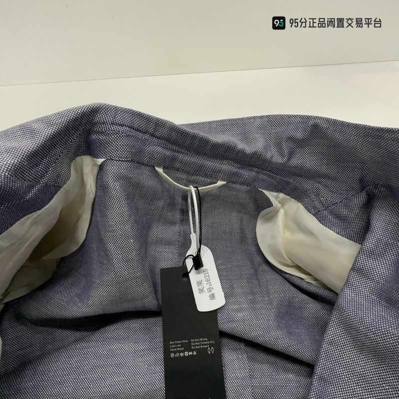 Ermenegildo Zegna Zegna Men's Classic Gray Suit Jacket. Size US L / EU 52-54 / 3 - 2 Thumbnail