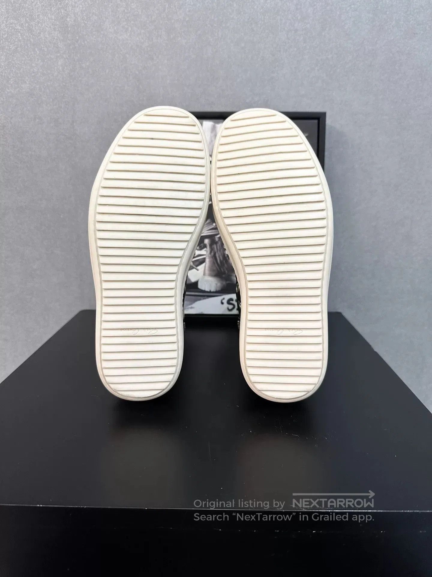 Rick Owens rick owens black and white high. Size US 6 / IT 36 - 8 Thumbnail