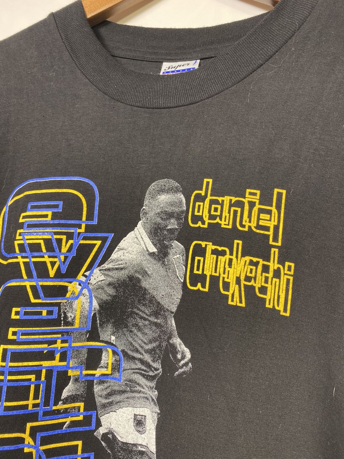 Other Rare 90s Single Stitch #11 Daniel Amocachi Everton T-shirt Size US L / EU 52-54 / 3 - 5 Thumbnail