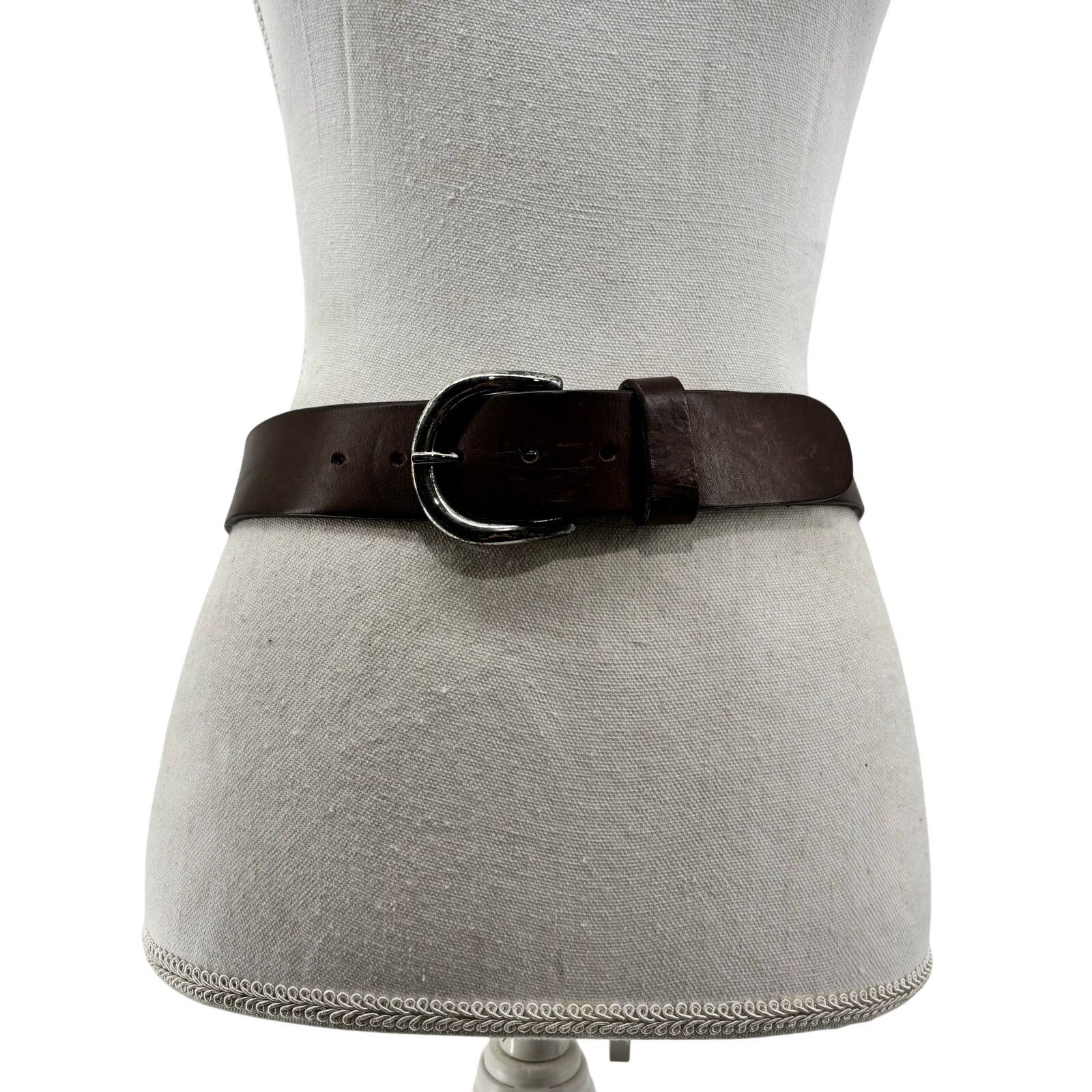 Other Jessi Lee Women's Size Small Belt Brown Leather Minimalist Size ONE SIZE - 12 Thumbnail