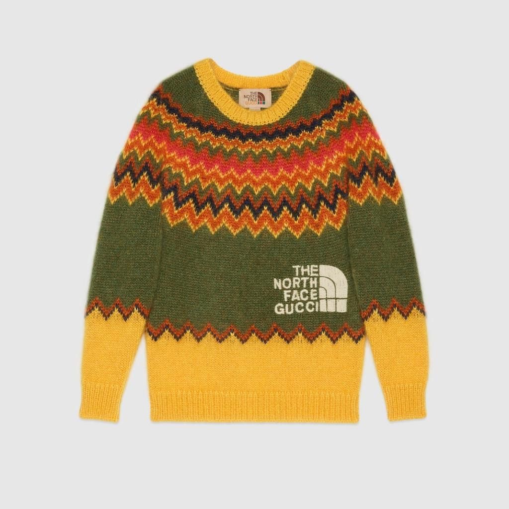 Gucci × The North Face ⚠️$2.1K VALUE⚠️ Gucci x North Face Knit Sweater Size US M / EU 48-50 / 2 - 1 Thumbnail