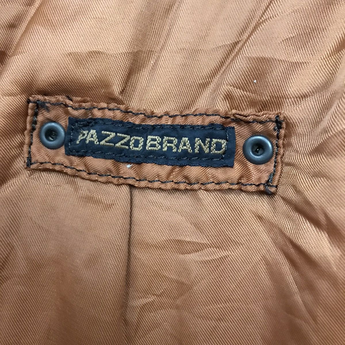 Japanese Brand × Vintage Vintage Pazzo Brand Cold Weather Bomber Flight Jacket Hoodie Size US M / EU 48-50 / 2 - 17 Thumbnail