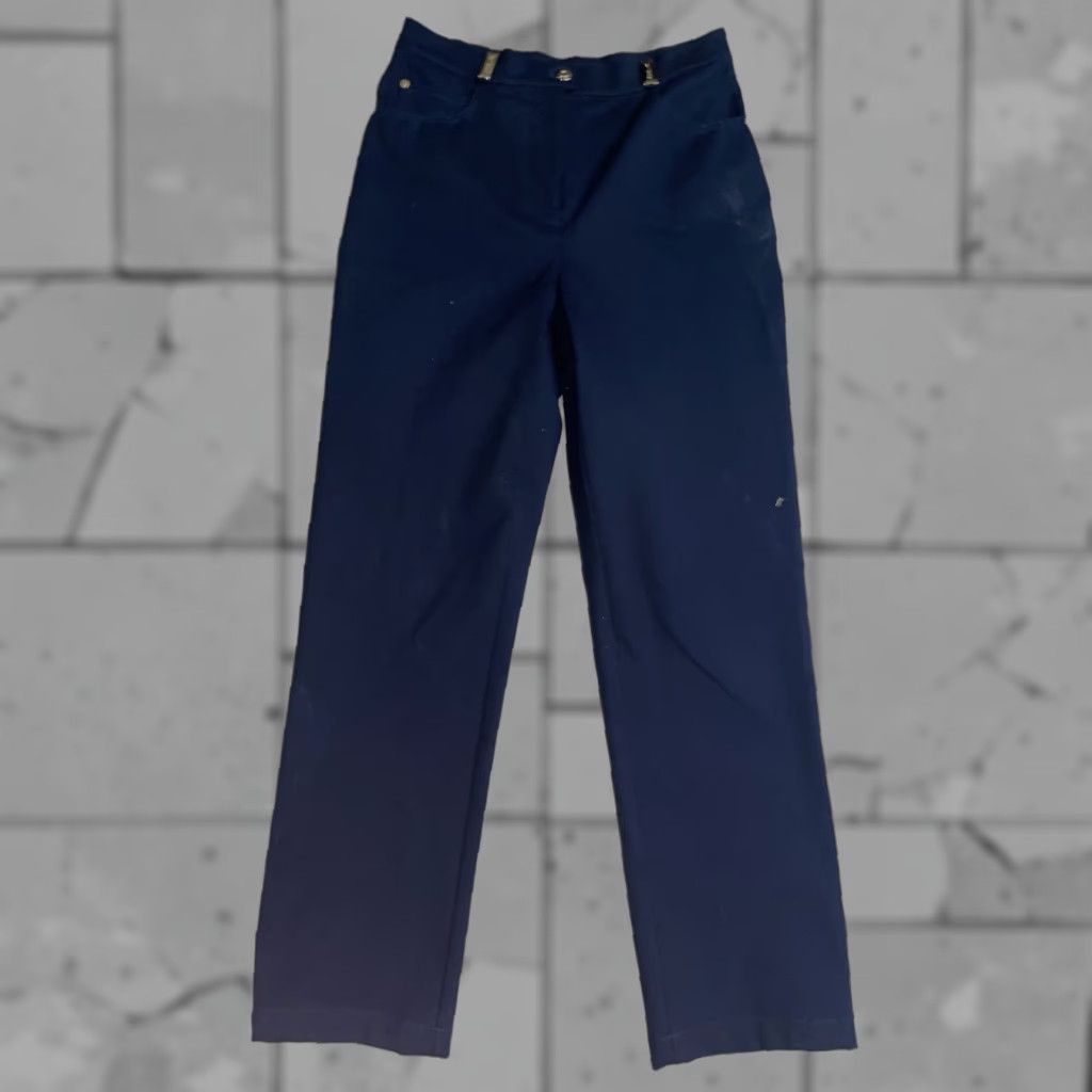 St. John ST. John Sport Black Pants Womens Size 6 Inseam 29” Black Sports Harem Pants Womens 6 Inseam 29” Size 28" / US 6 / IT 42 - 1 Thumbnail