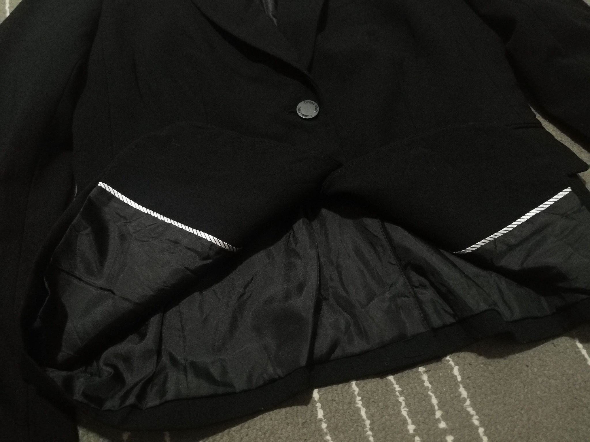 DKNY × Designer Calvin Klein pre own woman Blazer XS 1837 Size XS / US 0-2 / IT 36-38 - 8 Thumbnail