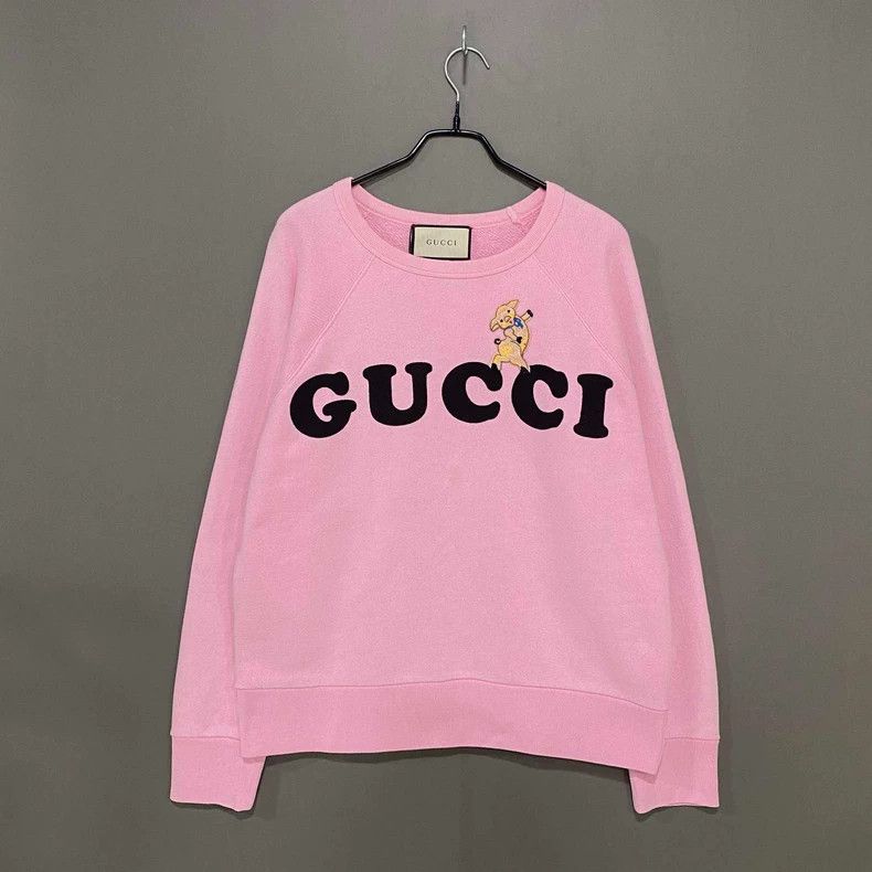 Gucci Gucci Big logo piglet sweatshirt 2506-Nextarrow Size XS / US 0-2 / IT 36-38 - 1 Thumbnail