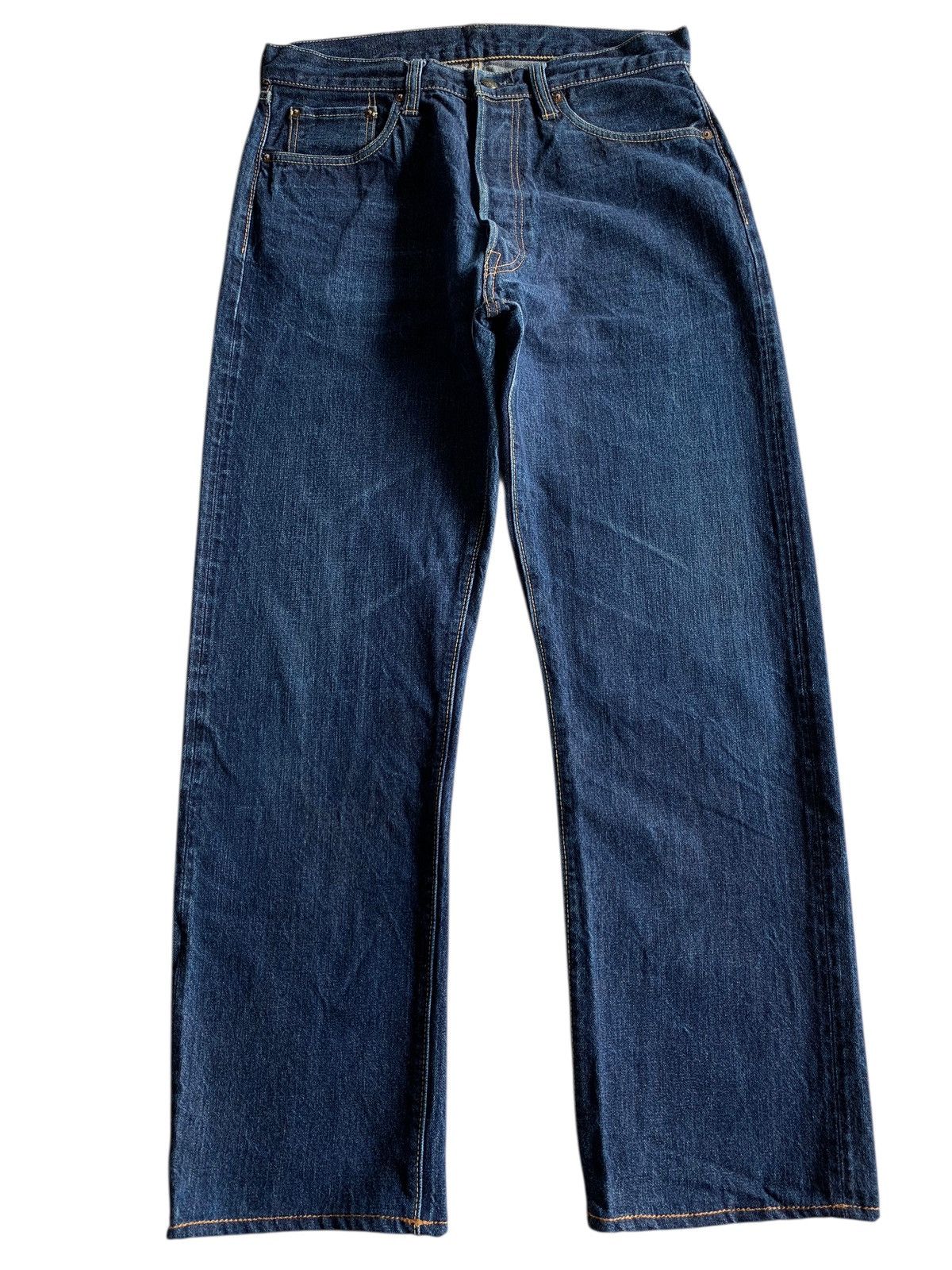 Sugar Cane VINTAGE SUGAR CANE’S STAR SELVEDGE BUTTON FLY JAPANESE DENIM Size US 32 / EU 48 - 5 Thumbnail