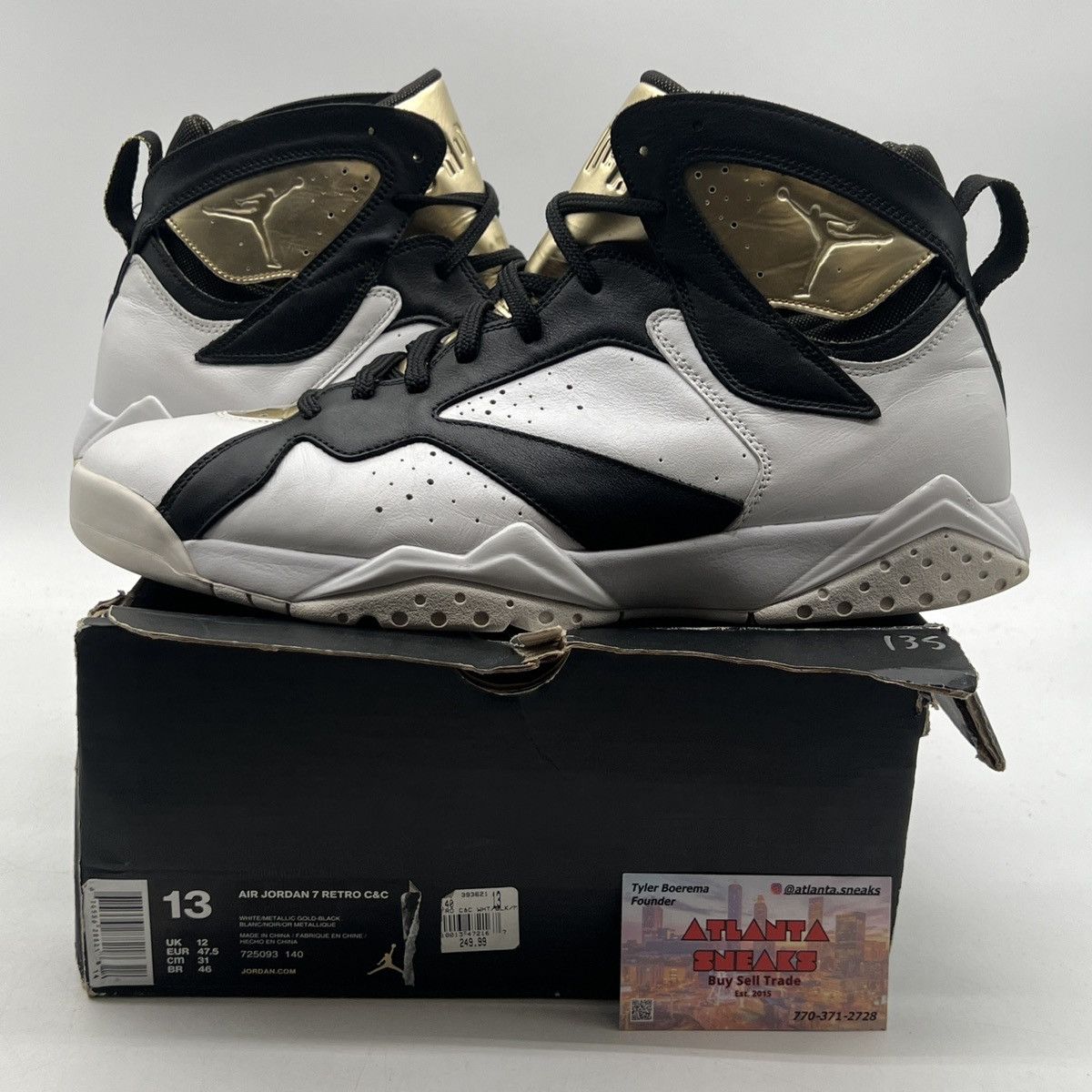 Jordan Brand Air Jordan 7 champagne Size US 13 / EU 46 - 1 Thumbnail