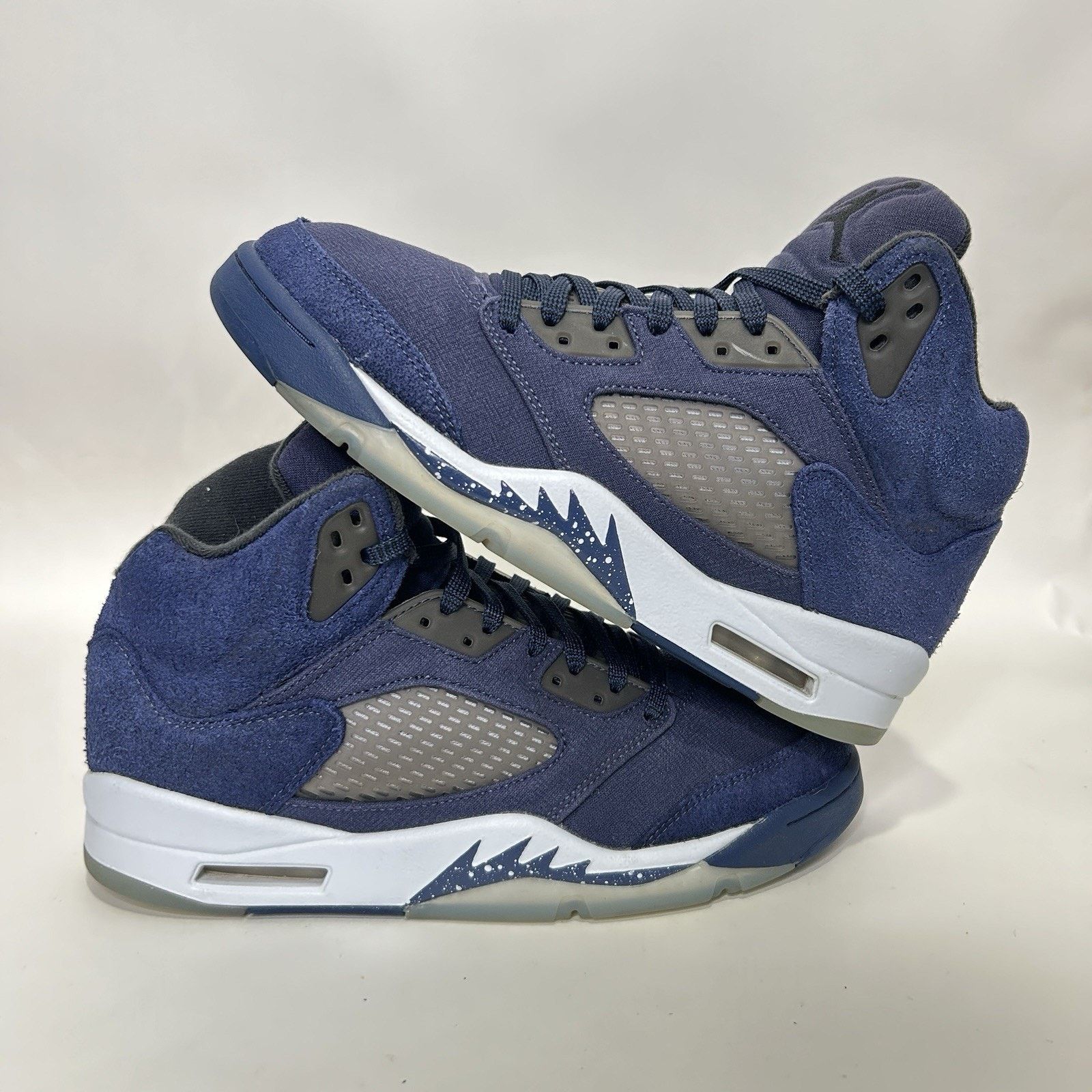 Jordan Brand Nike Air Jordan 5 Retro SE “Midnight Navy/Georgetown" Size US 9 / EU 42 - 1 Thumbnail