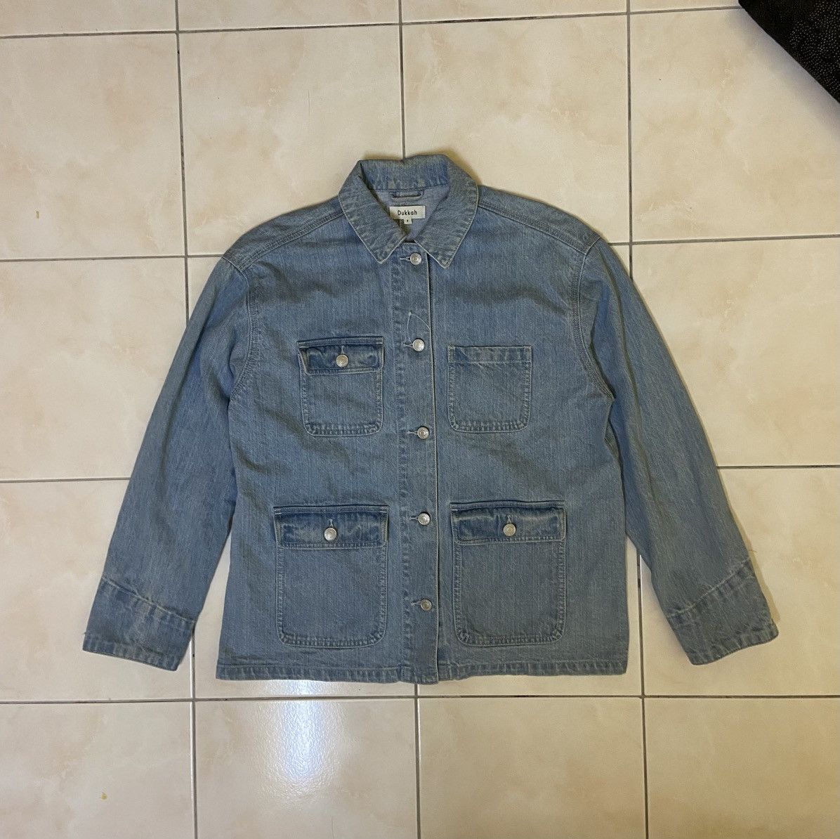 Japanese Brand × Other ❤️‍🔥SEND OFFER ❤️‍🔥DUKKAH DENIM CHORE JACKET Size US M / EU 48-50 / 2 - 1 Thumbnail