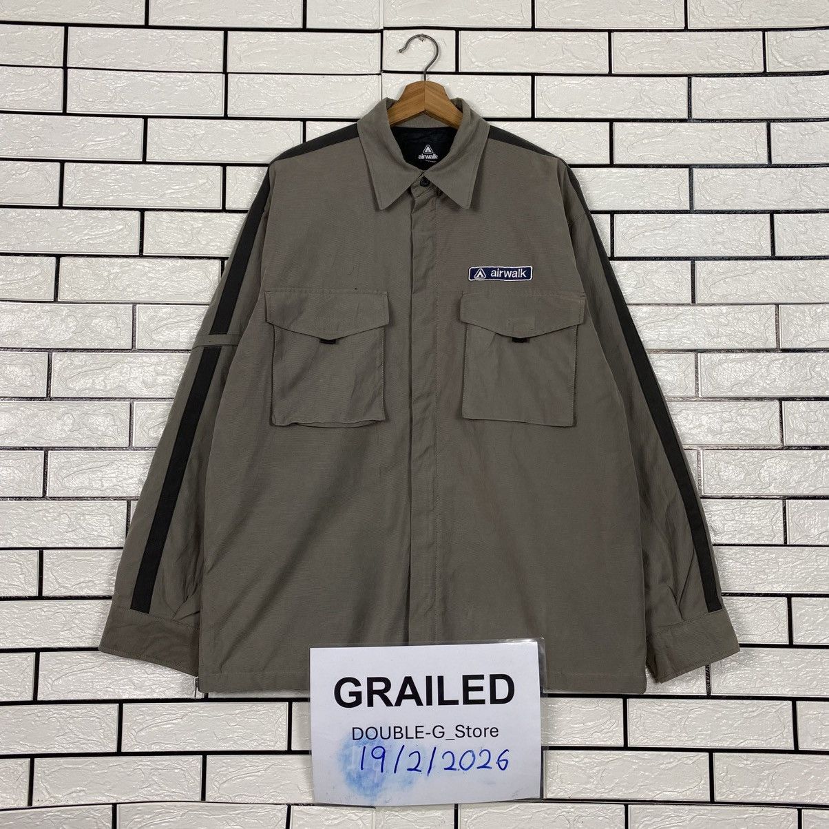 Japanese Brand 📌Vintage Chore Work Jacket Airwalk Duck Canvas Size US L / EU 52-54 / 3 - 1 Thumbnail