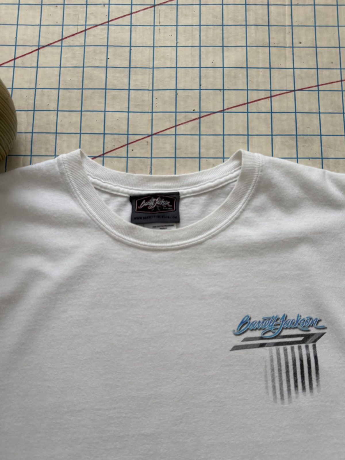 Vintage Barrett Jackson Collector Car Auction Graphic Tee Large Whit Size US L / EU 52-54 / 3 - 11 Thumbnail