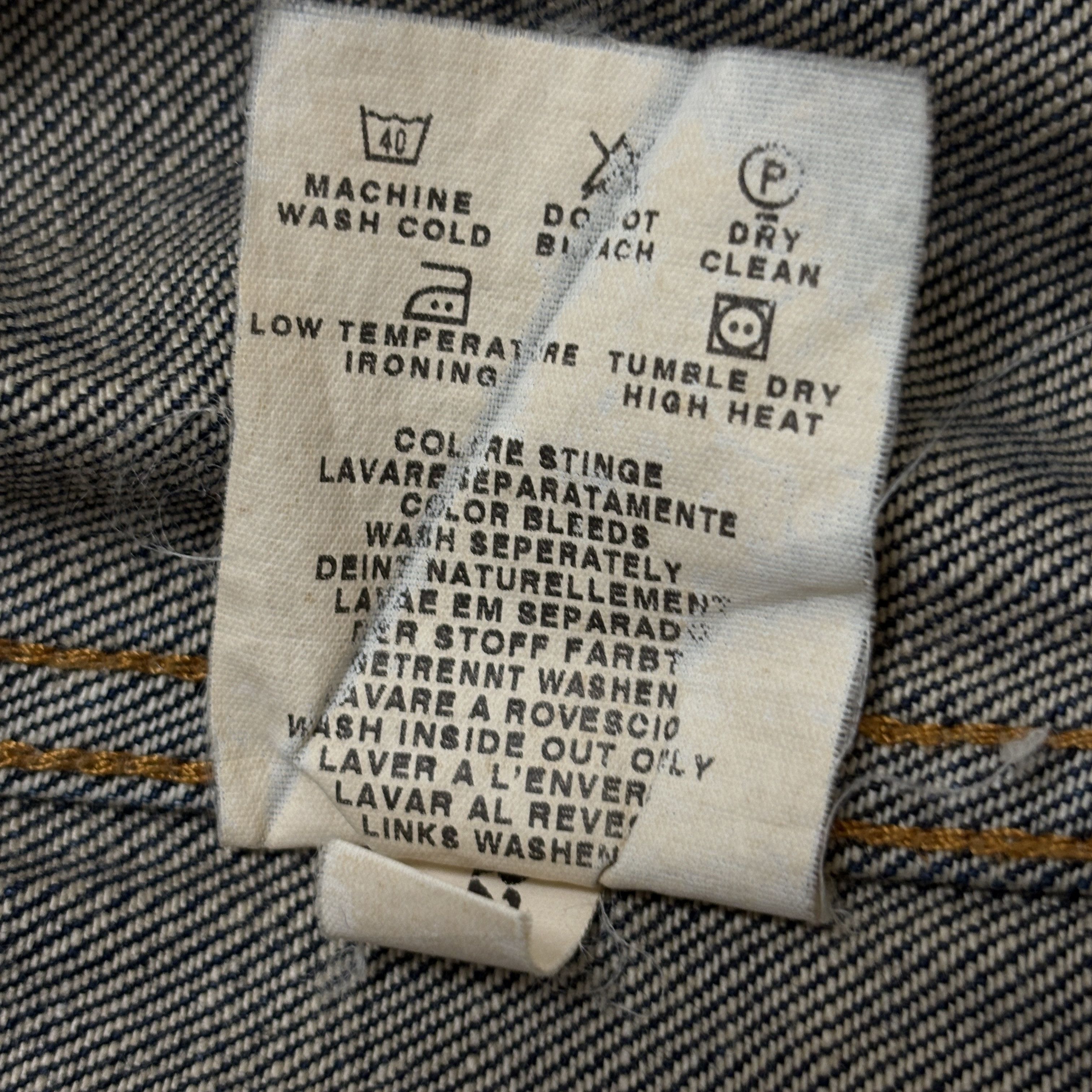 Calvin Klein Vintage Calvin Klein Jeans Y2K Womens Denim Jacket Trucker Size L / US 10 / IT 46 - 20 Thumbnail
