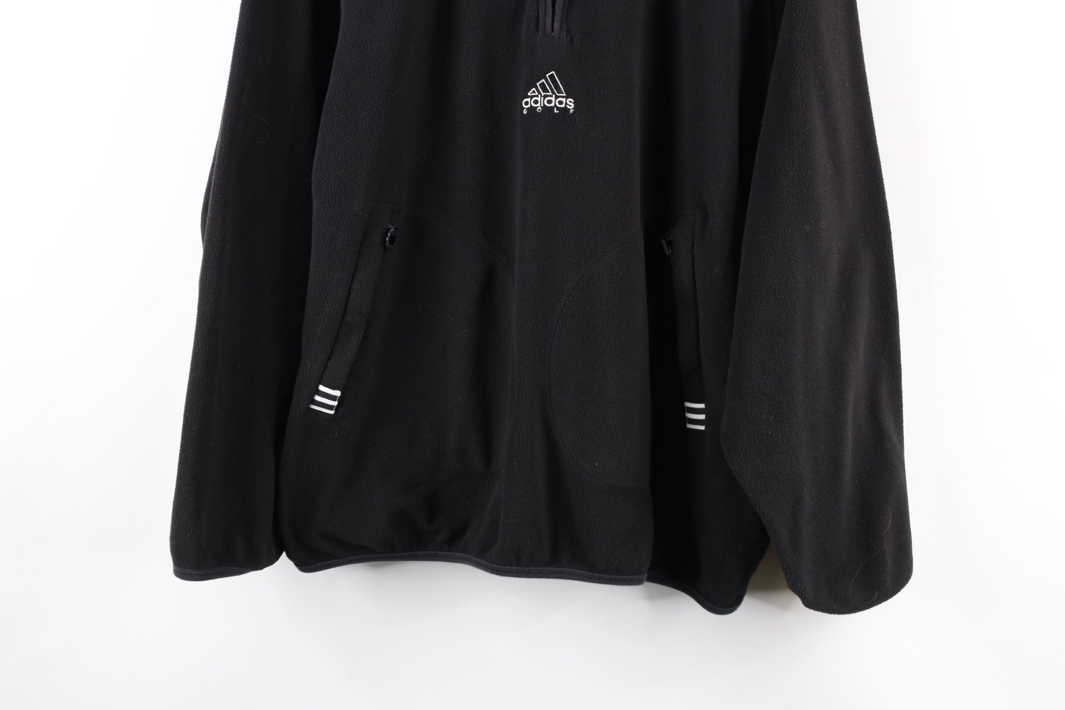 Adidas Vintage 90s Adidas Golf Half Zip Fleece Pullover Sweater Size US S / EU 44-46 / 1 - 3 Thumbnail